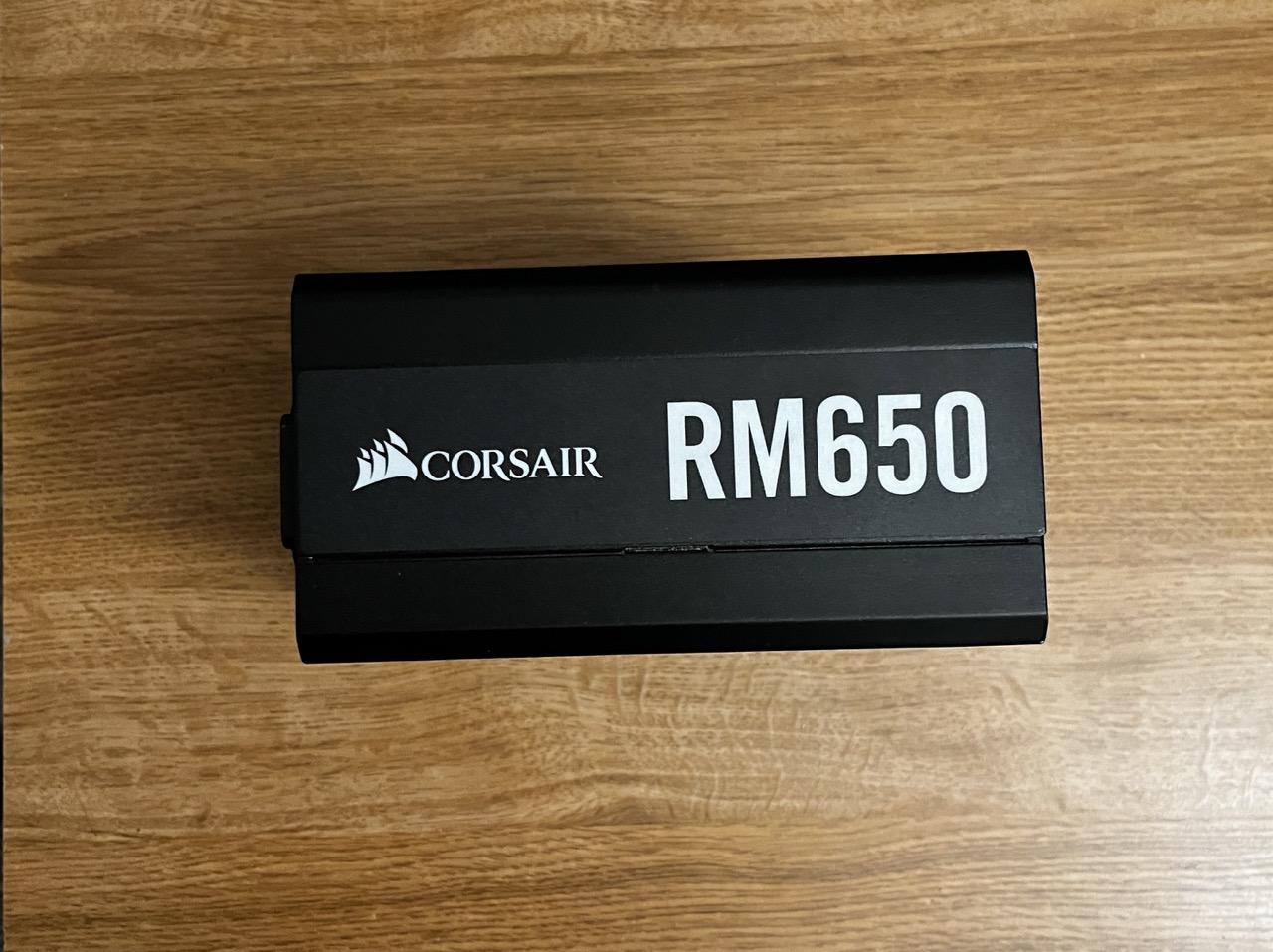 Corsair RM 650 W 80+ Gold Certified Fully Modular ATX Power Supply