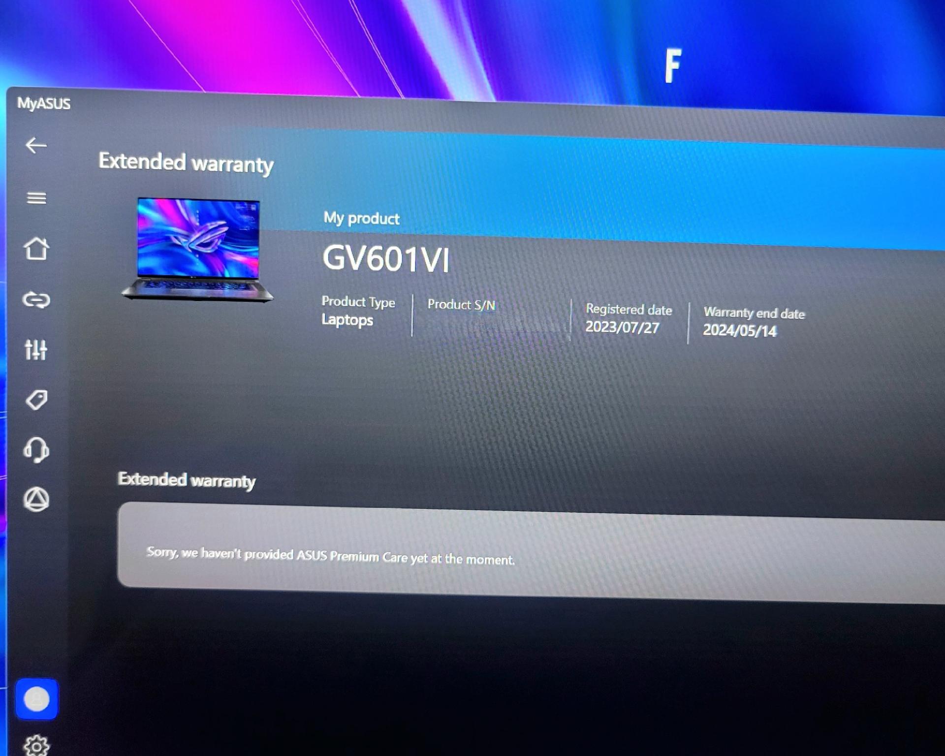 ASUS ROG Flow X16 Gaming Laptop QHD+ RTX 4070 Intel Core i9 32GB RAM 1TB SSD