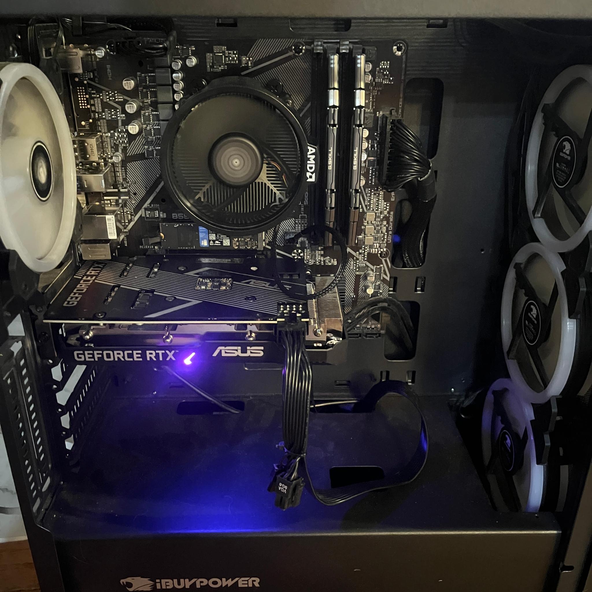 Custom Gaming PC AMD Ryzen 5 1600 RTX 3060