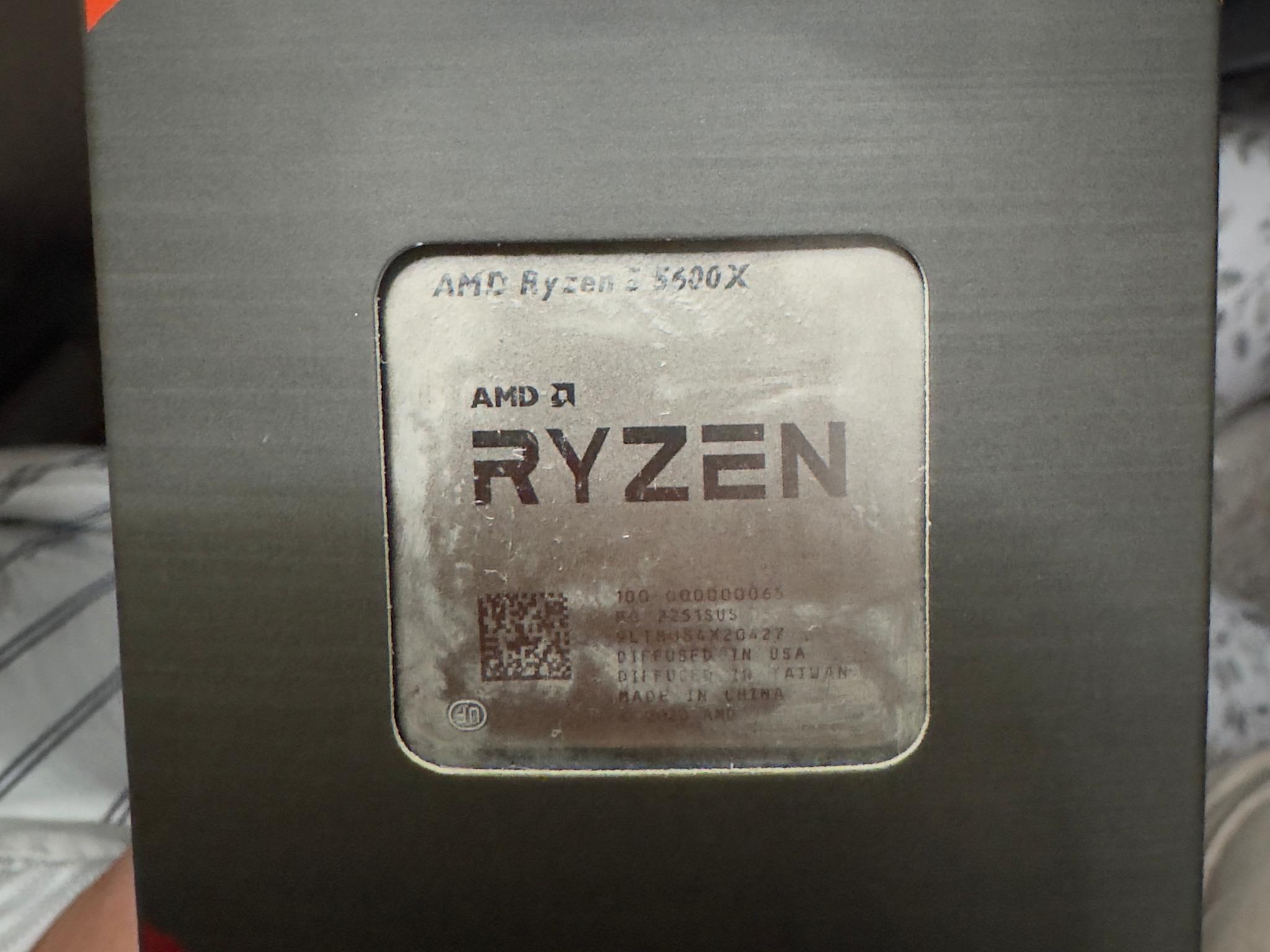 AMD Ryzen 5600x