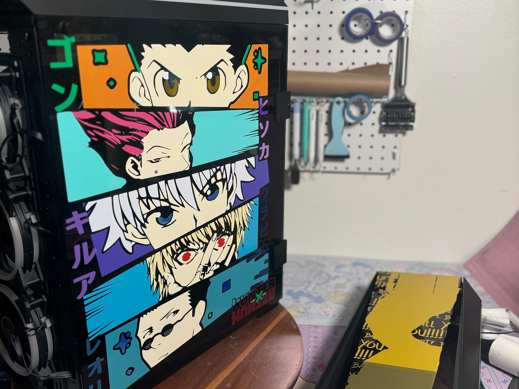 SALE!! Custom PC Case - HunterxHunter Themed Talos P1A