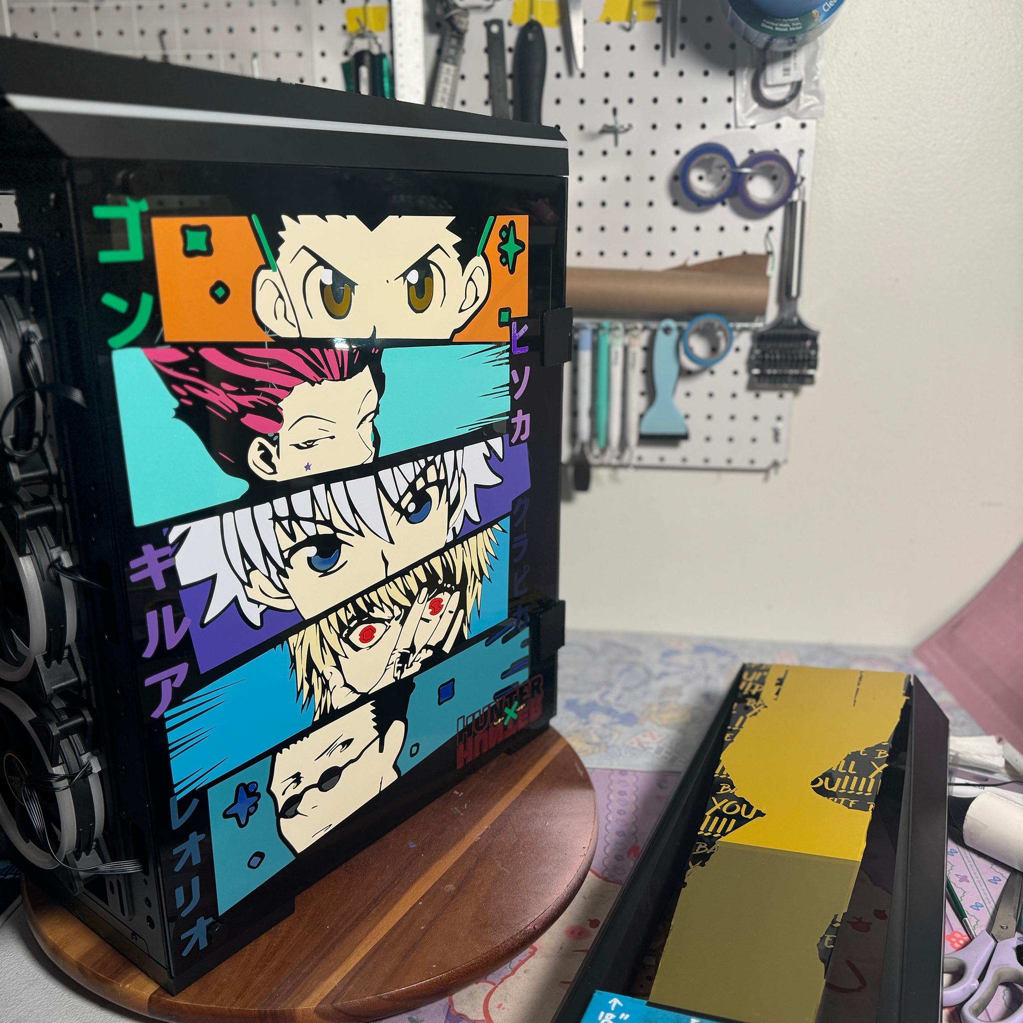 SALE!! Custom PC Case - HunterxHunter Themed Talos P1A