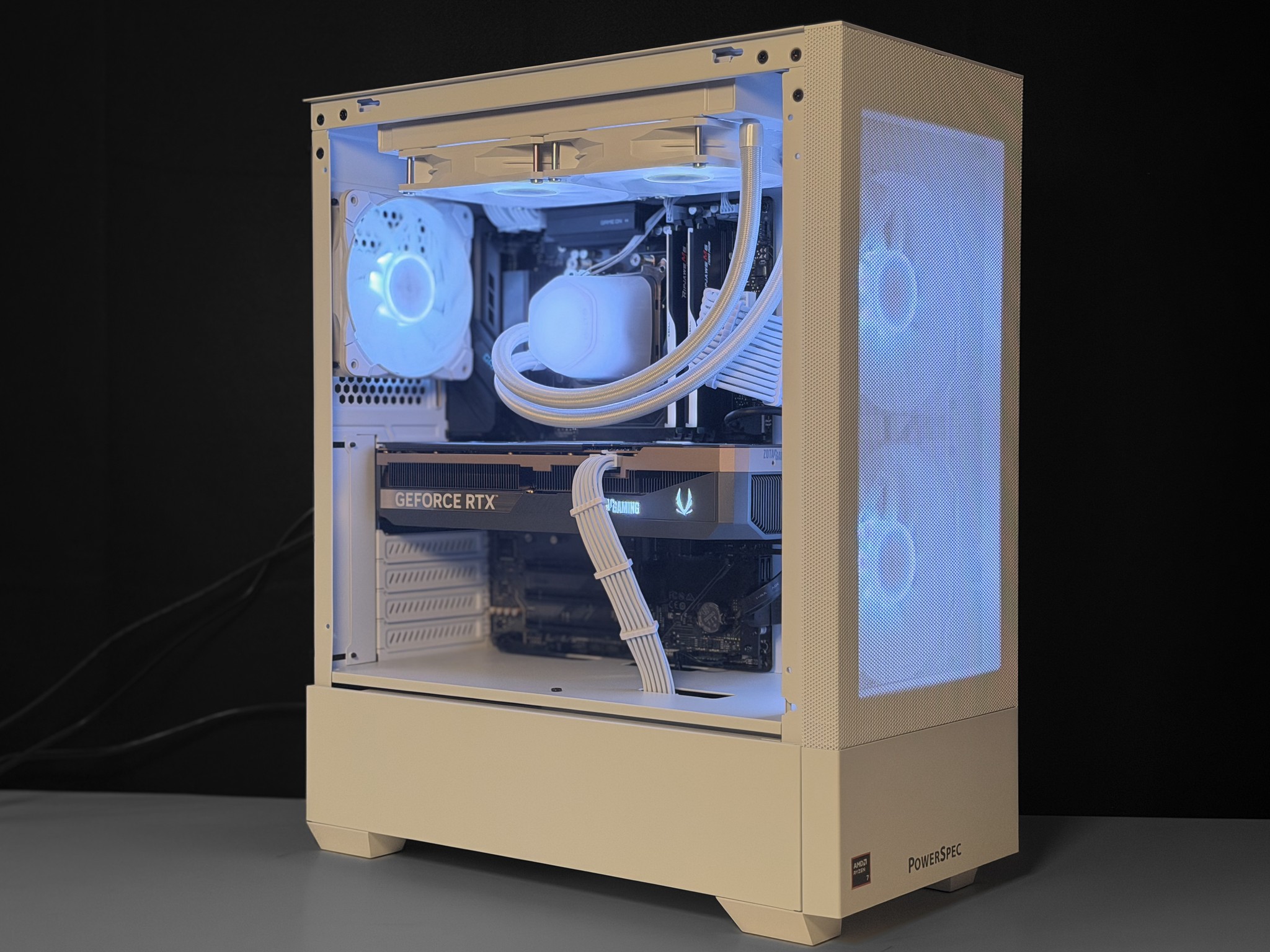 🤍🚀 WHITE FLAGSHIP MONSTER | Ryzen 9 9800X3D | RTX 5080 | 32GB DDR5 6000 | 2TB 990 EVO | 240mm AIO 🚀🤍