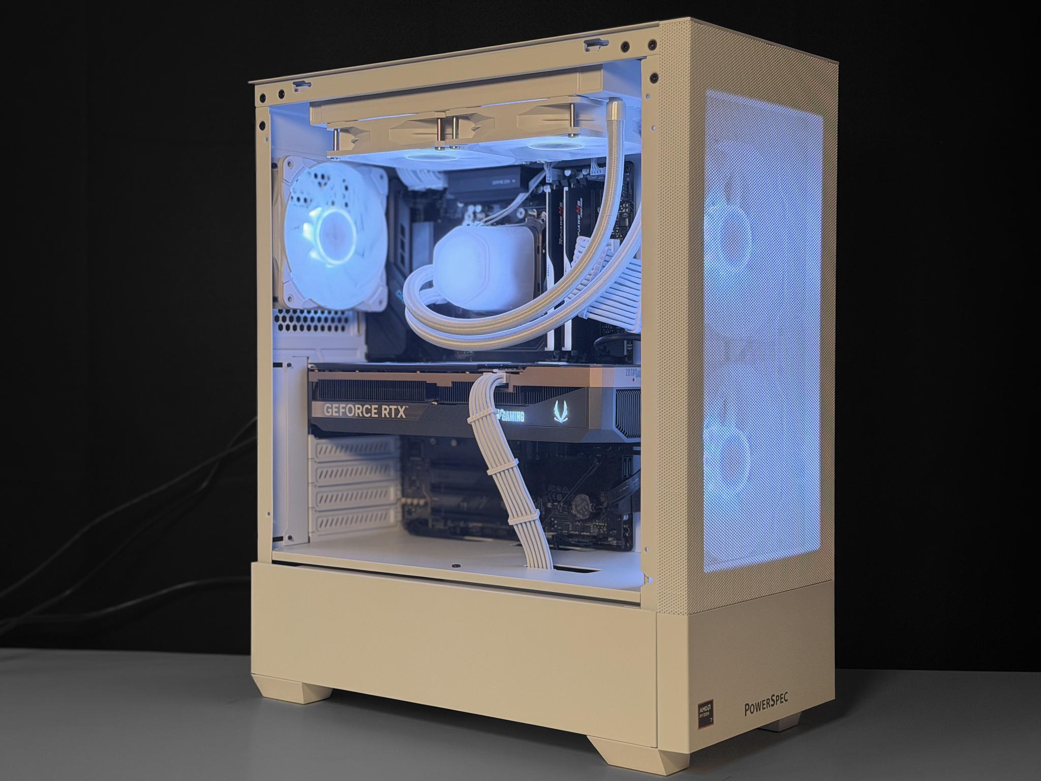🤍🚀 WHITE FLAGSHIP MONSTER | Ryzen 9 9800X3D | RTX 5080 | 32GB DDR5 6000 | 2TB 990 EVO | 240mm AIO 🚀🤍