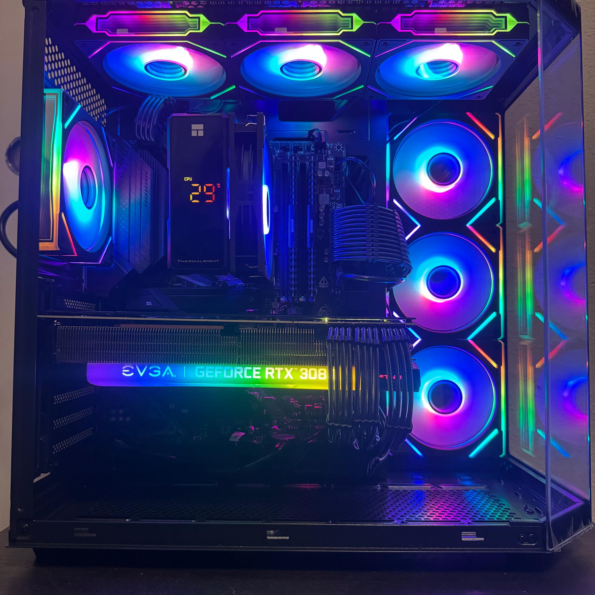 | EVGA RTX 3080 | Ryzen 7 5700x | 32GB RAM | 1TB NVME SSD | WiFi |
