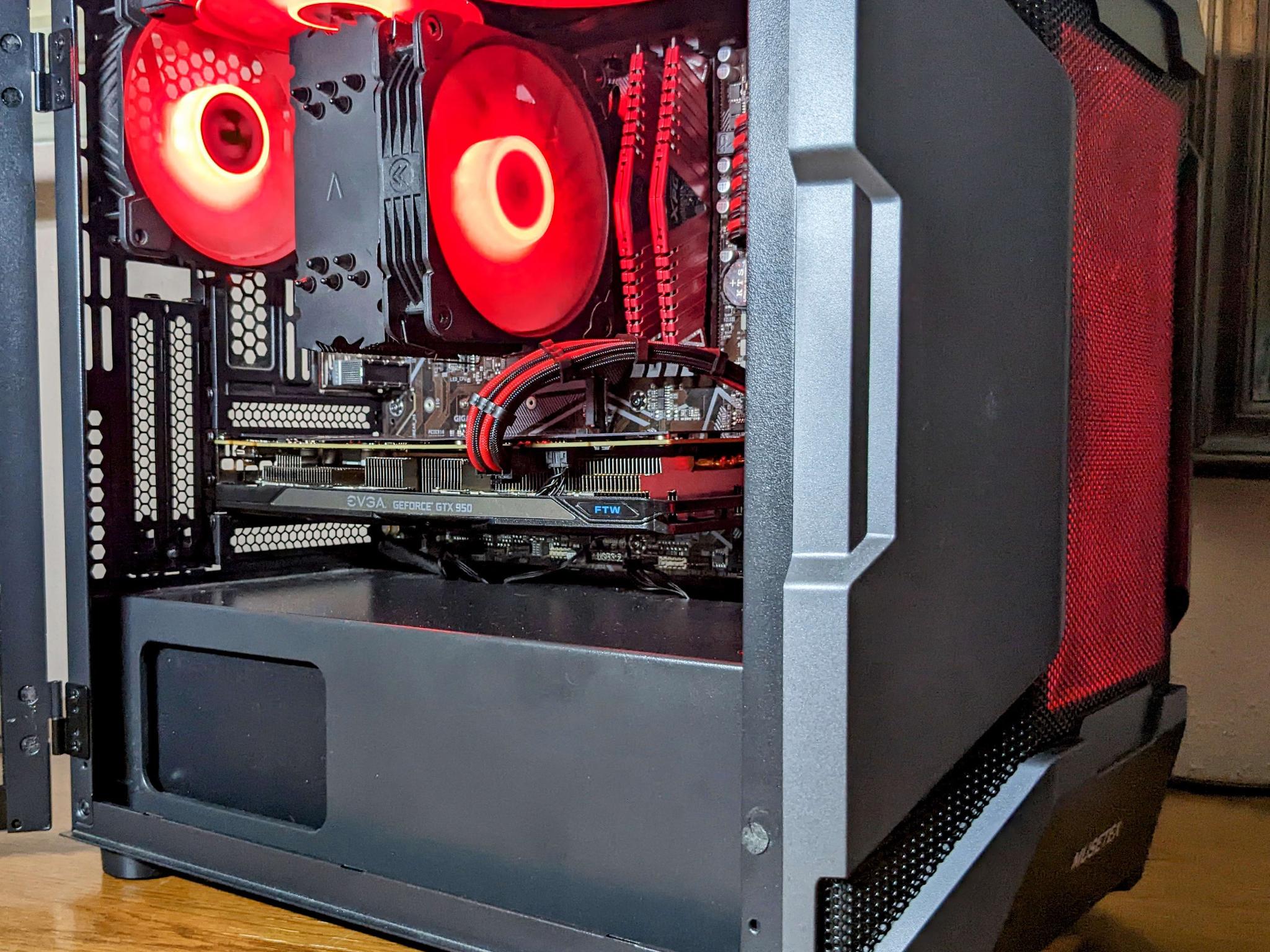 AMD Ryzen 5600G 4.4Ghz, 240GB Storage, 16GB RAM, Gtx 950, Custom Built Gaming and Work Desktop