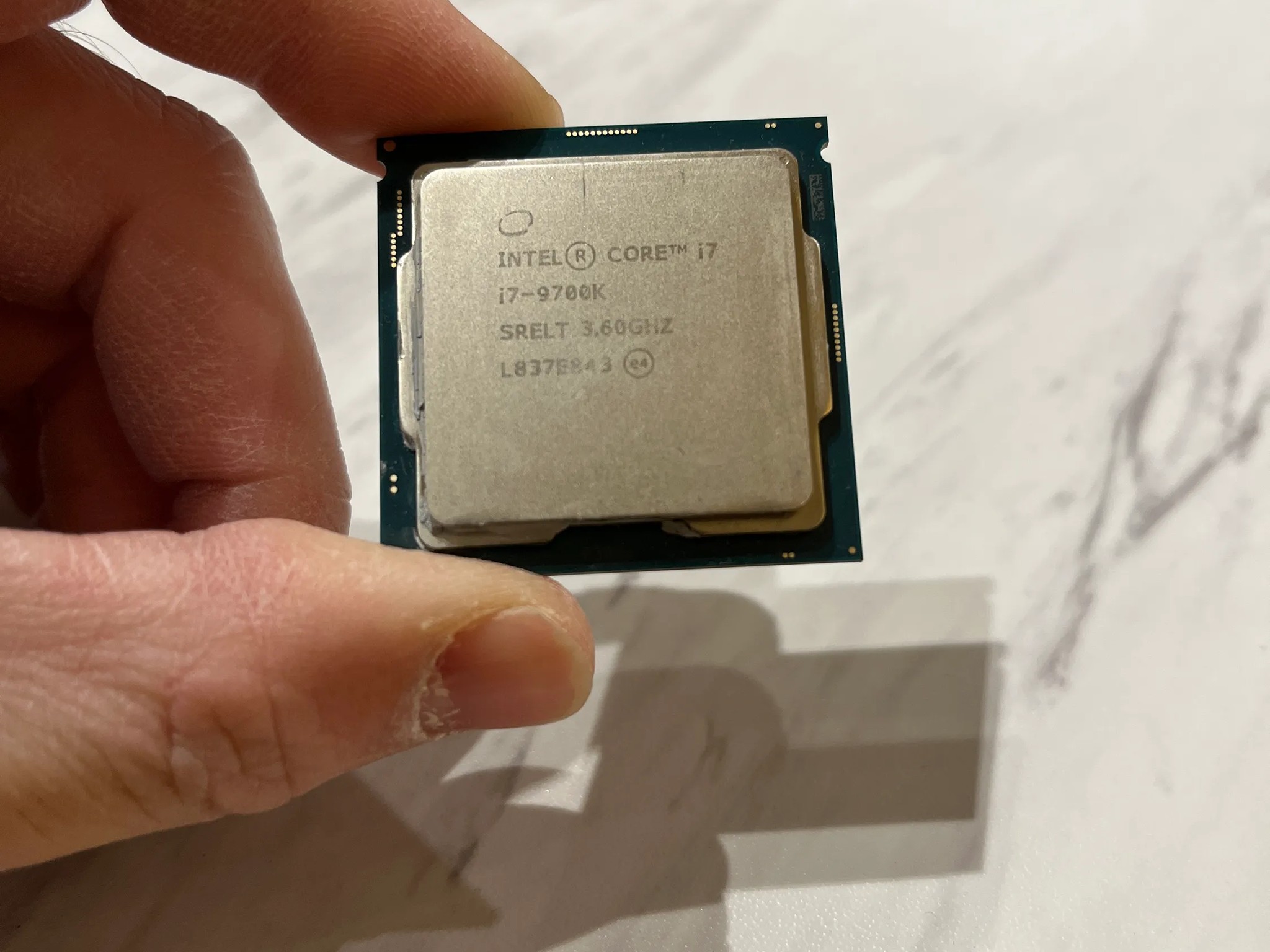 Intel i7-9700K 8-core CPU processor