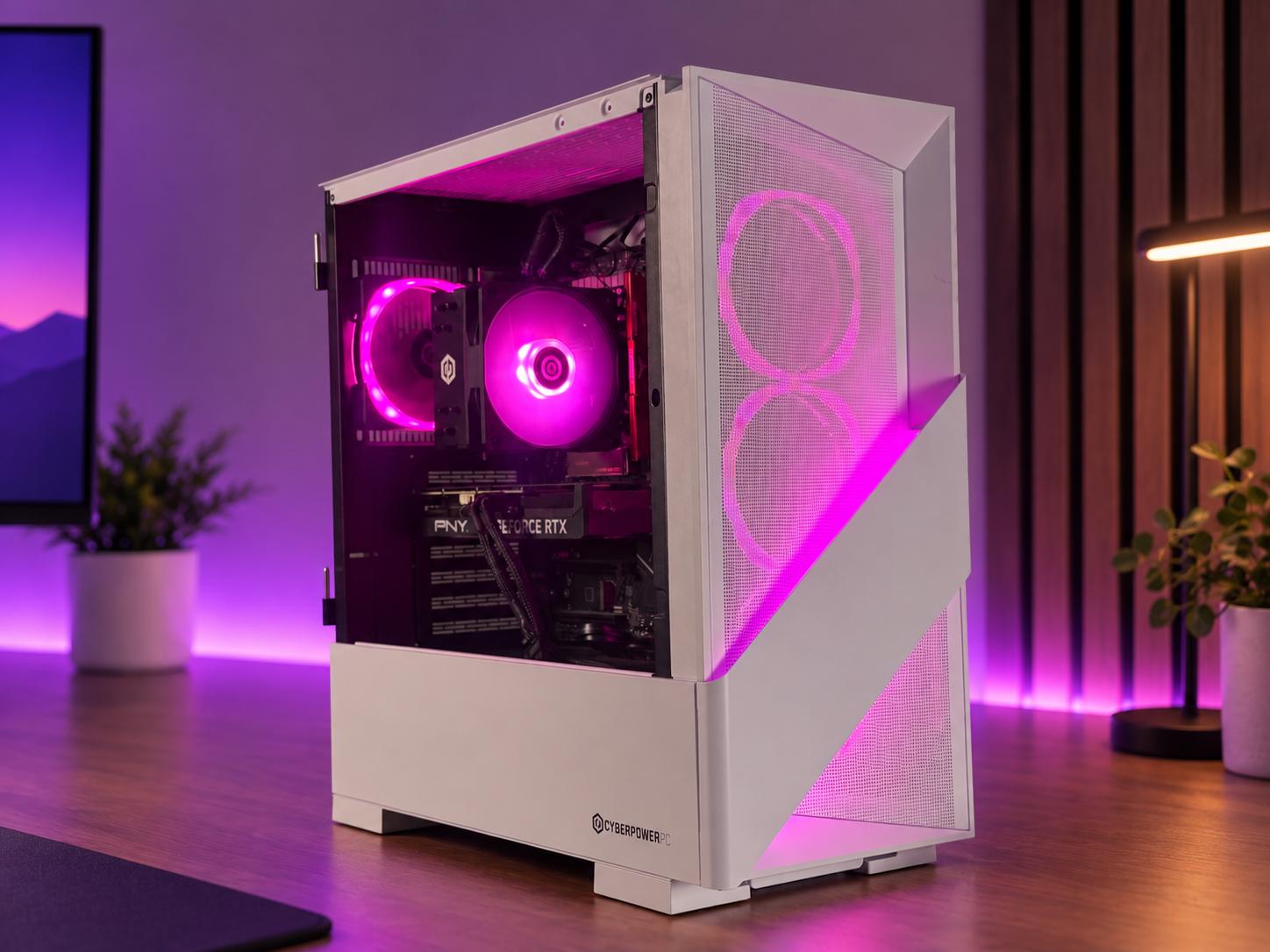 💜STARLIGHT Gaming PC | RTX 4060 TI 8GB | Ryzen 7 9700x | 16GB DDR5 | 2TB NVME | FREE SHIPPING