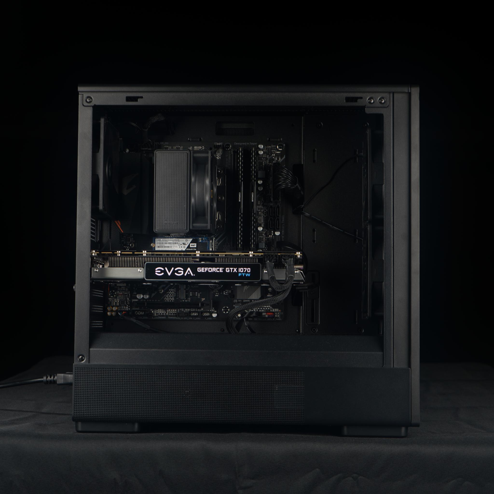 🌲🪵WOODY - Budget Gaming PC | GTX 1070 | intel i5 | 512GB M.2 | 16GB Ram 🪵🌲