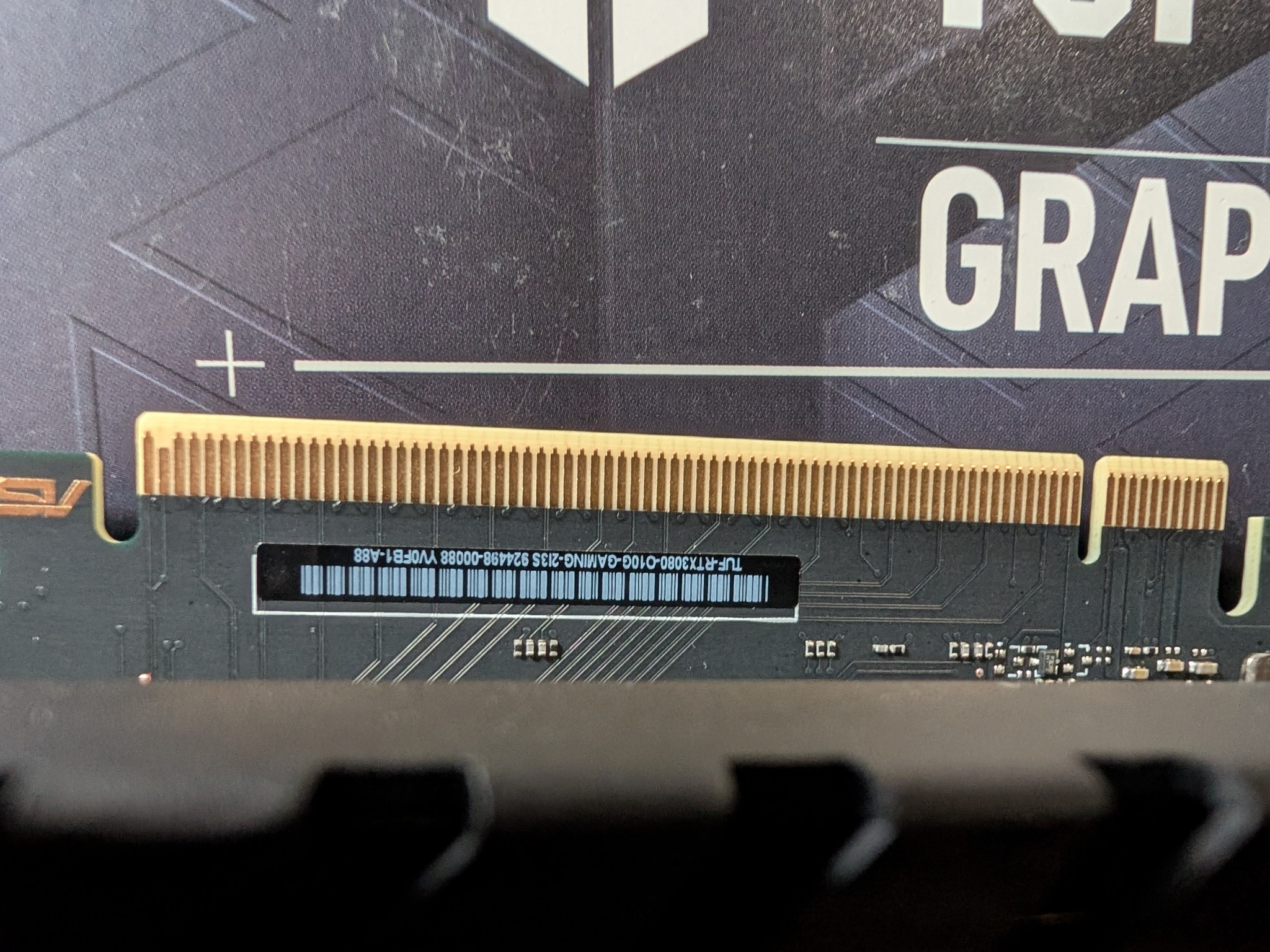 ASUS TUF Gaming NVIDIA GeForce RTX 3080 OC V2 10GB