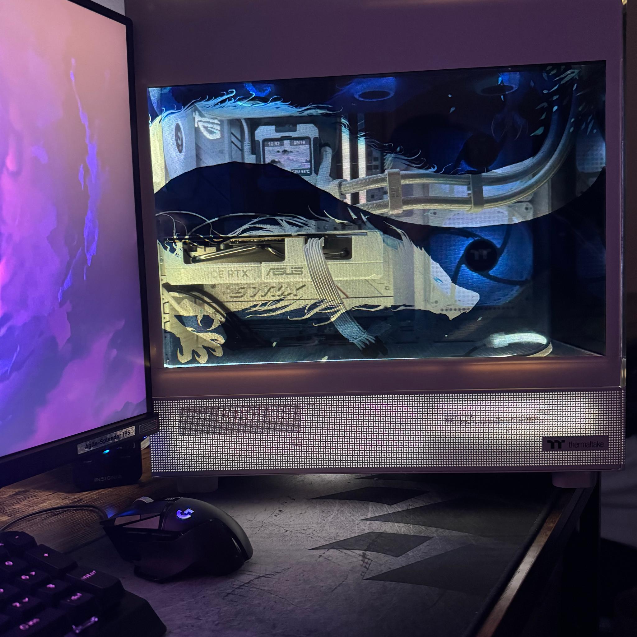 GeForce RTX 5060 Custom Gaming PC - Ryzen 5 9600X, 32GB RAM, 1TB NVMe SSD