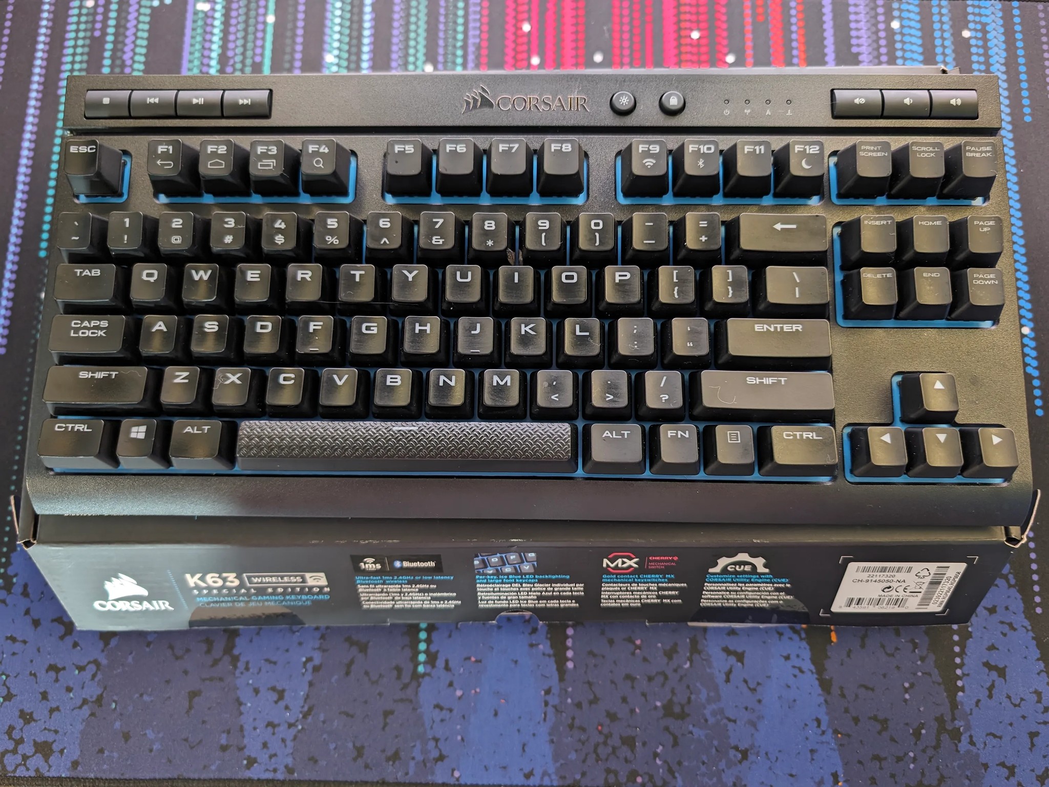 Corsair K63 Mechanical Wireless Gaming Keyboard