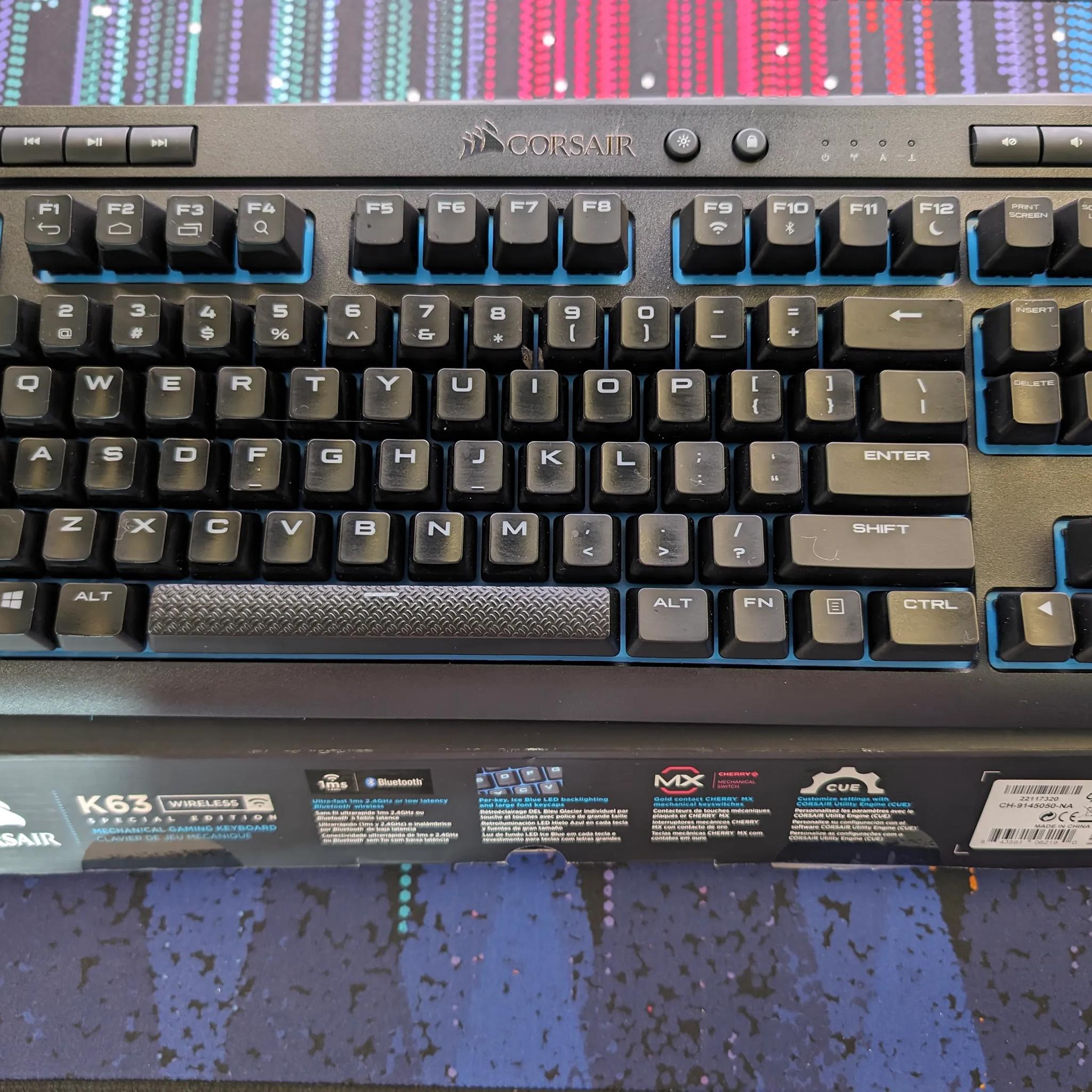 Corsair K63 Mechanical Wireless Gaming Keyboard