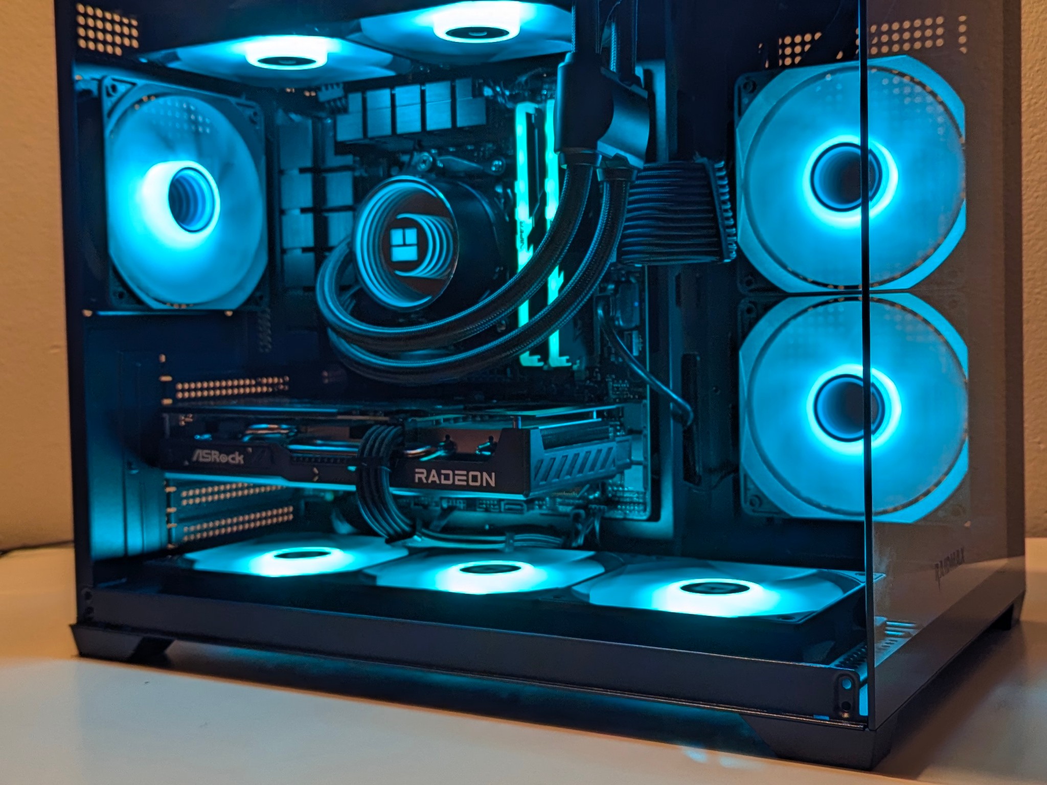 Copy of |RX 9060XT 16GB | Ryzen 9600X| 32GB DDR5 | 1TB SSD | 240mm AIO | Win 11 Pro – ALL NEW