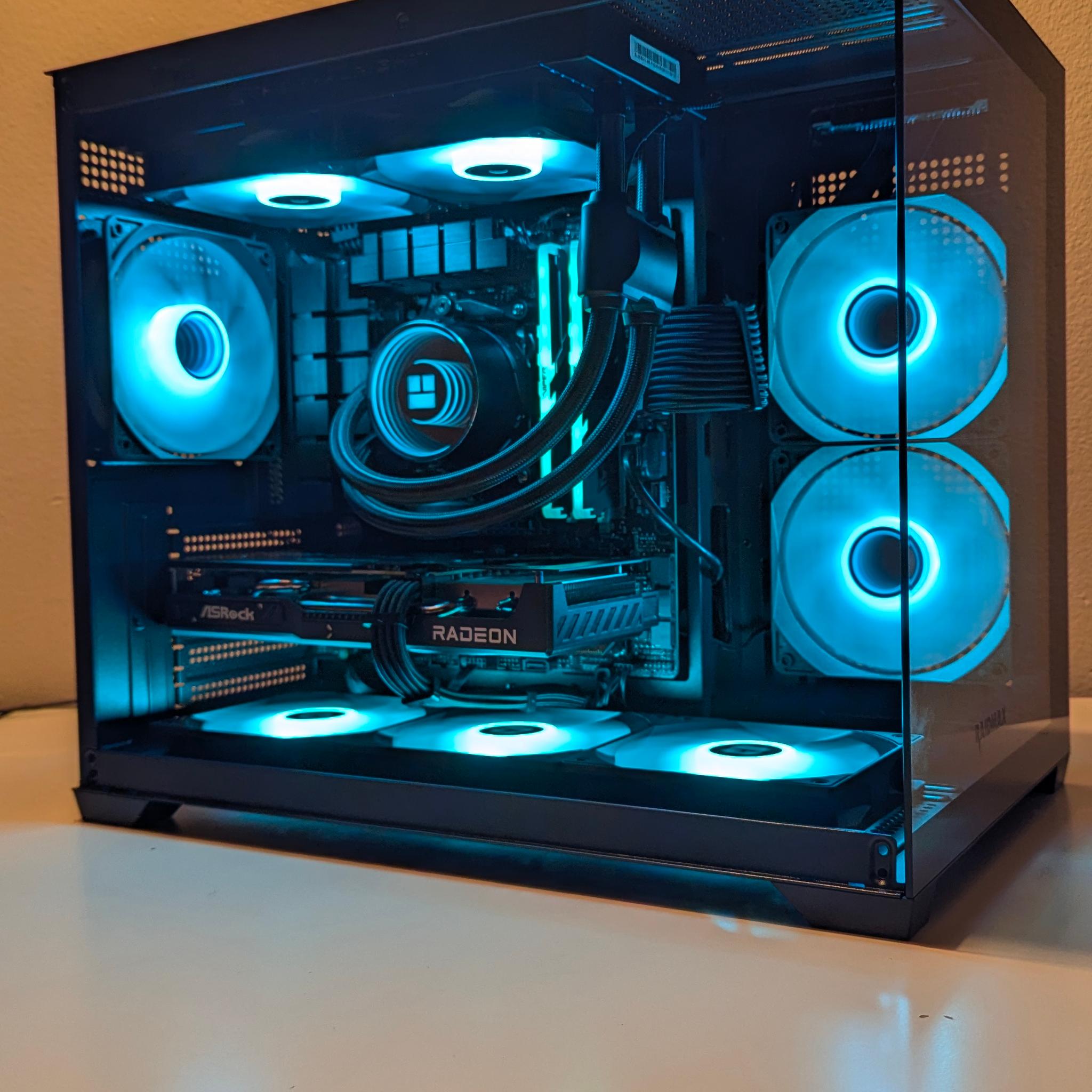 Copy of |RX 9060XT 16GB | Ryzen 9600X| 32GB DDR5 | 1TB SSD | 240mm AIO | Win 11 Pro – ALL NEW