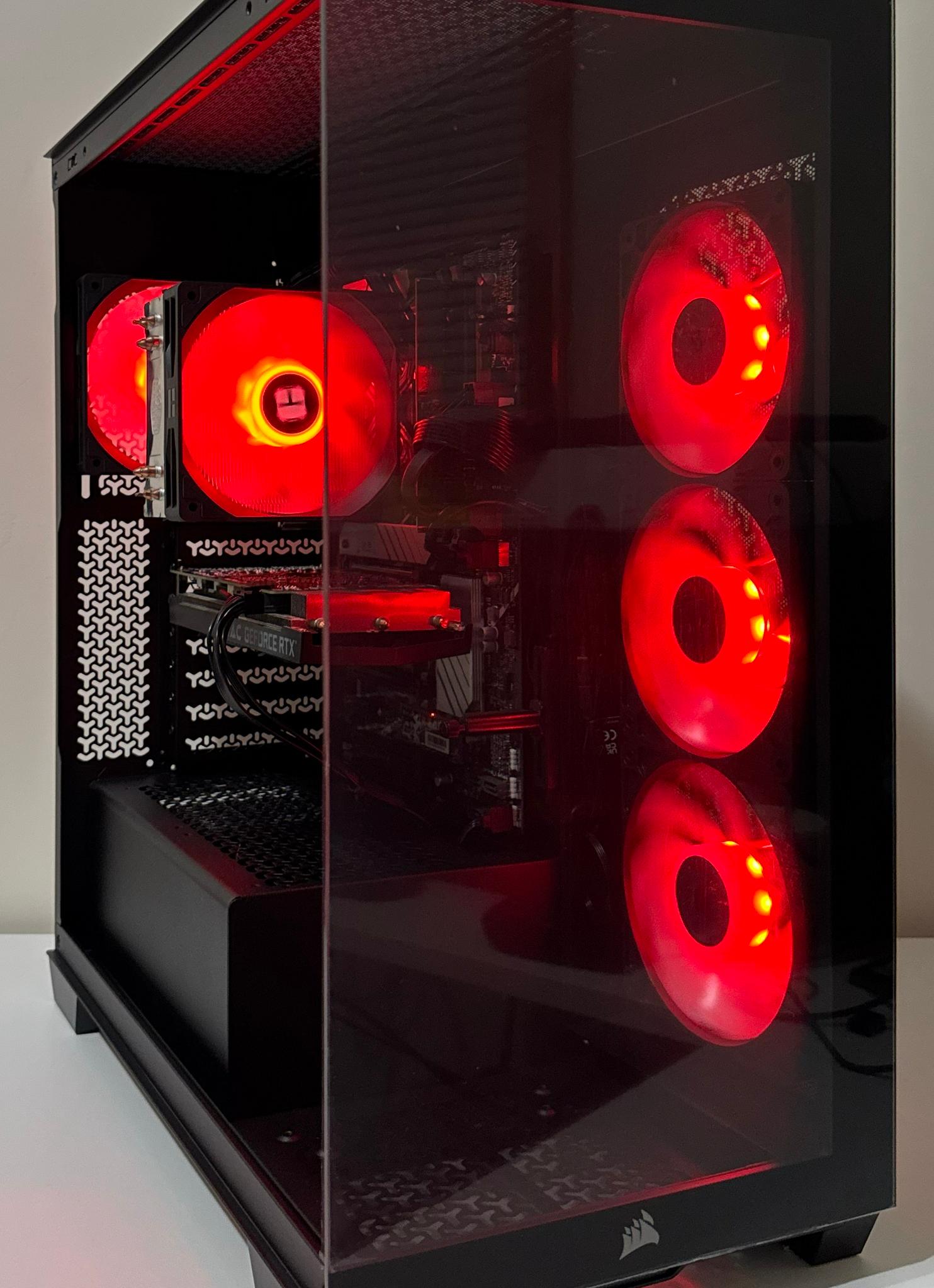 Intel Core i5 14400F 32GB DDR5 GeForce RTX 3060 12GB ASUS Z790 1TB SSD CORSAIR 3500X Case Gaming PC