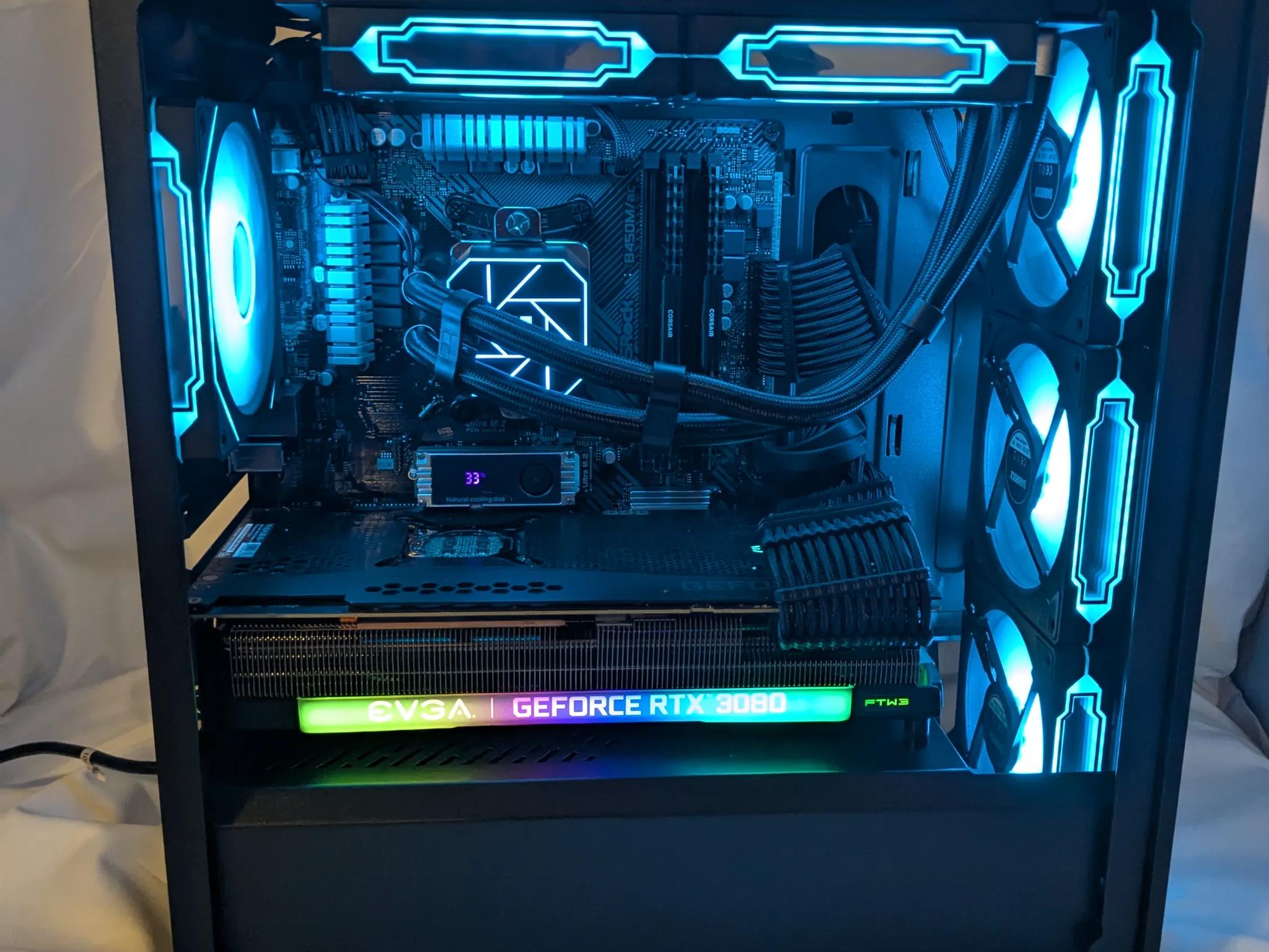 🔥 Custom Gaming PC – RTX 3080 | Ryzen 9 3900X | 32GB RAM | 1TB NVMe 🔥