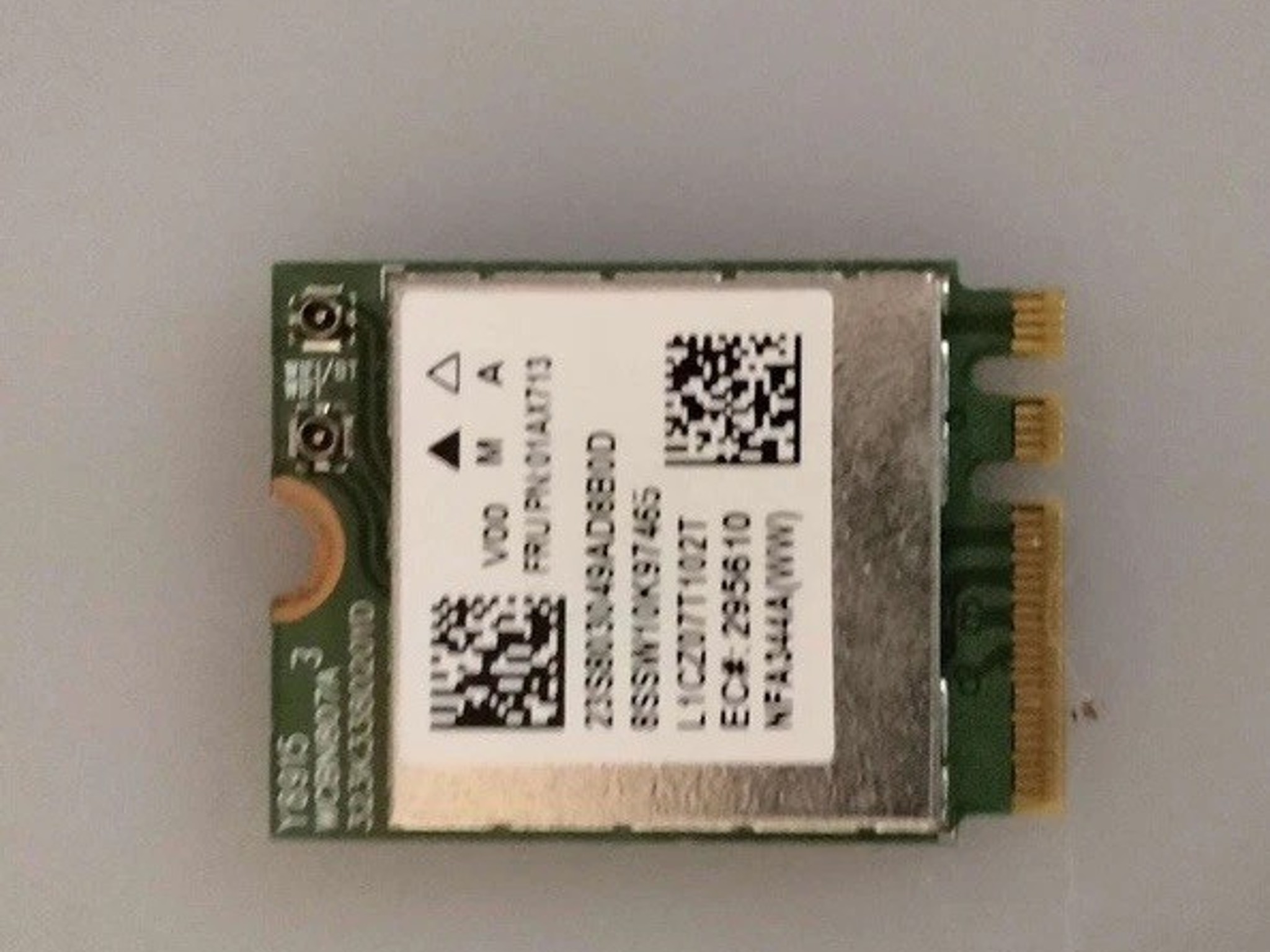 Qualcomm Atheros QCA9377 a/b/g/n/ac + BT 4.1 M.2 1630 A-E Key Mini Card QCNFA43