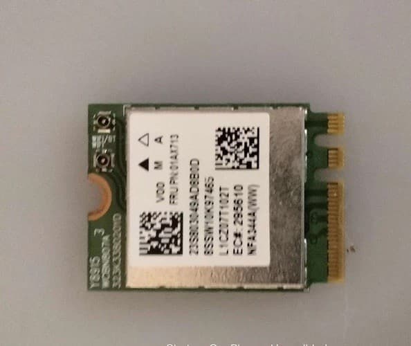 Qualcomm Atheros QCA9377 a/b/g/n/ac + BT 4.1 M.2 1630 A-E Key Mini Card QCNFA43