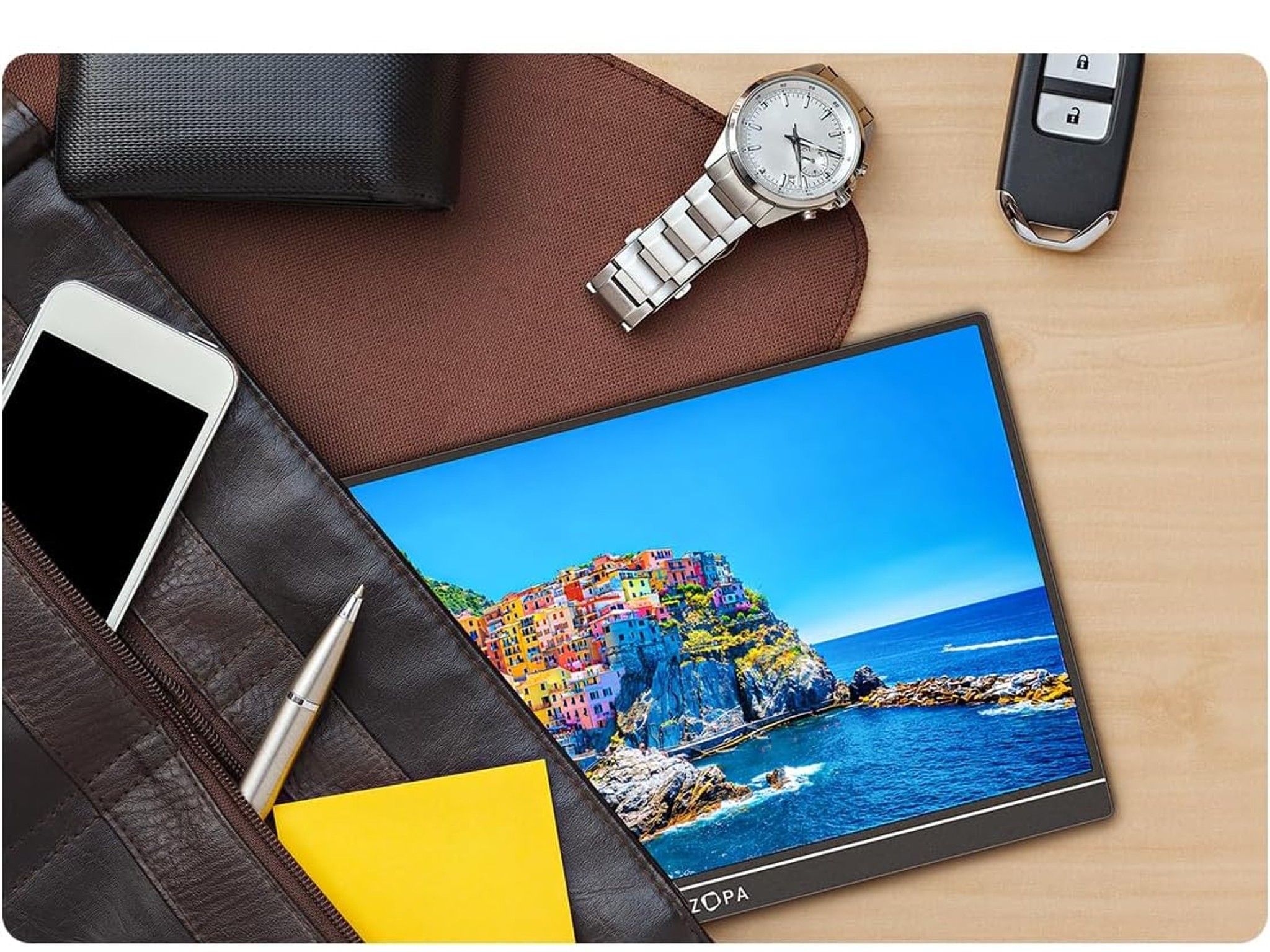 ARZOPA 16.1'' 144Hz Portable Gaming Monitor, 106% sRGB 1080P