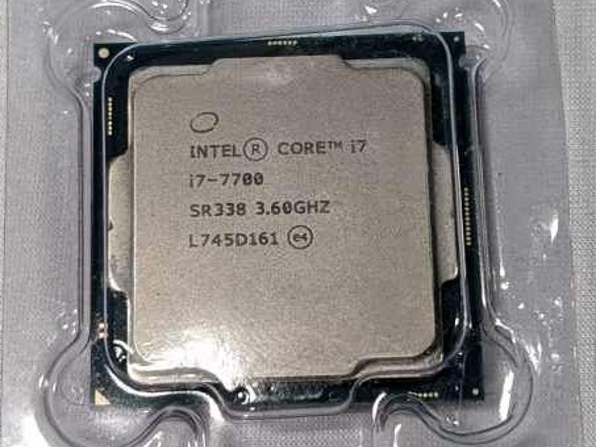 i7-7700 @ 3.6ghz. Free Ship!