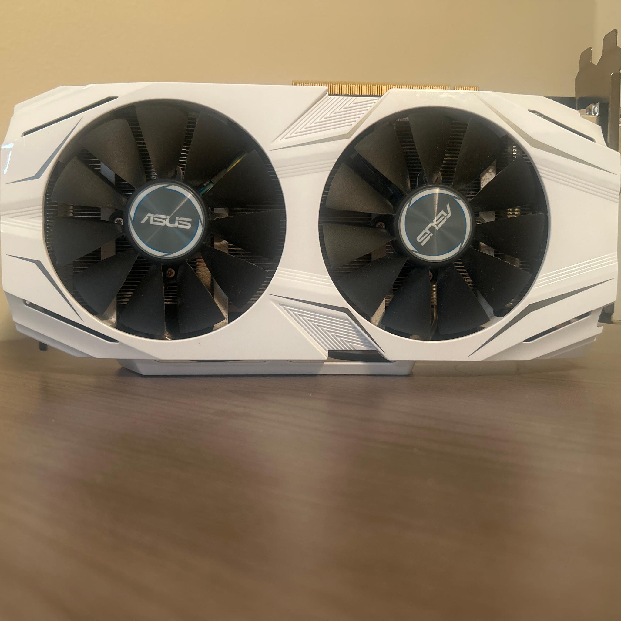 Asus dual GTX 1060 6gb