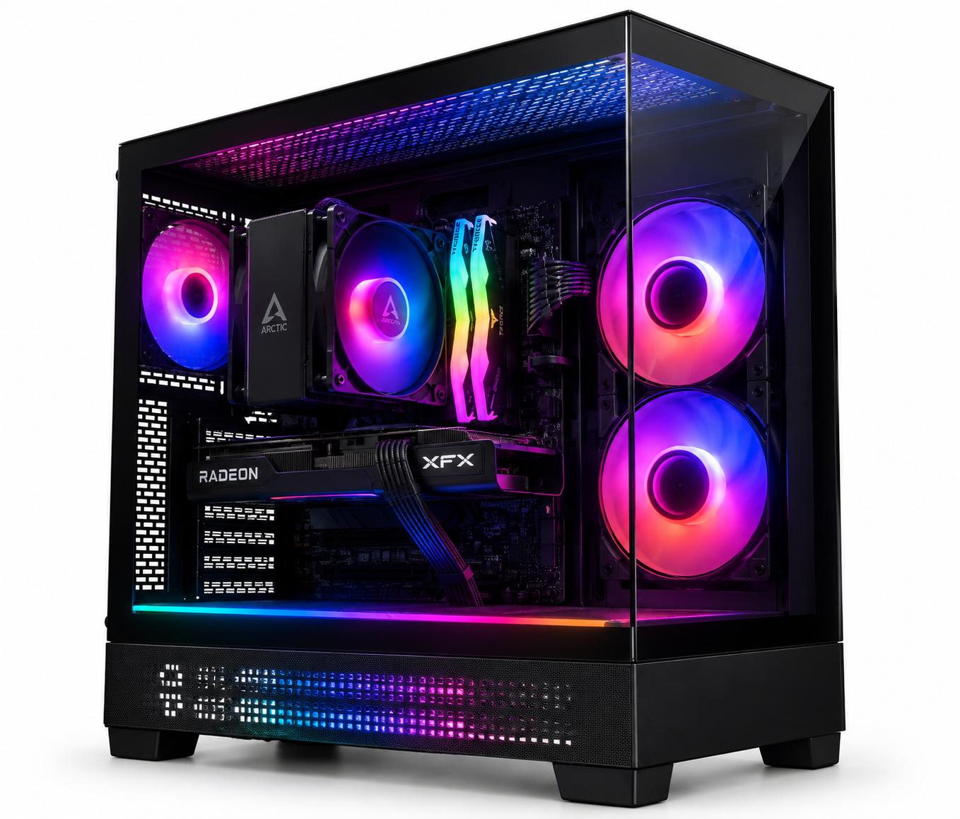 Starforge Horizon IV Gaming PC Intel i5 14th Gen RX 9060 8GB 16GB DDR5 1TB NVMe