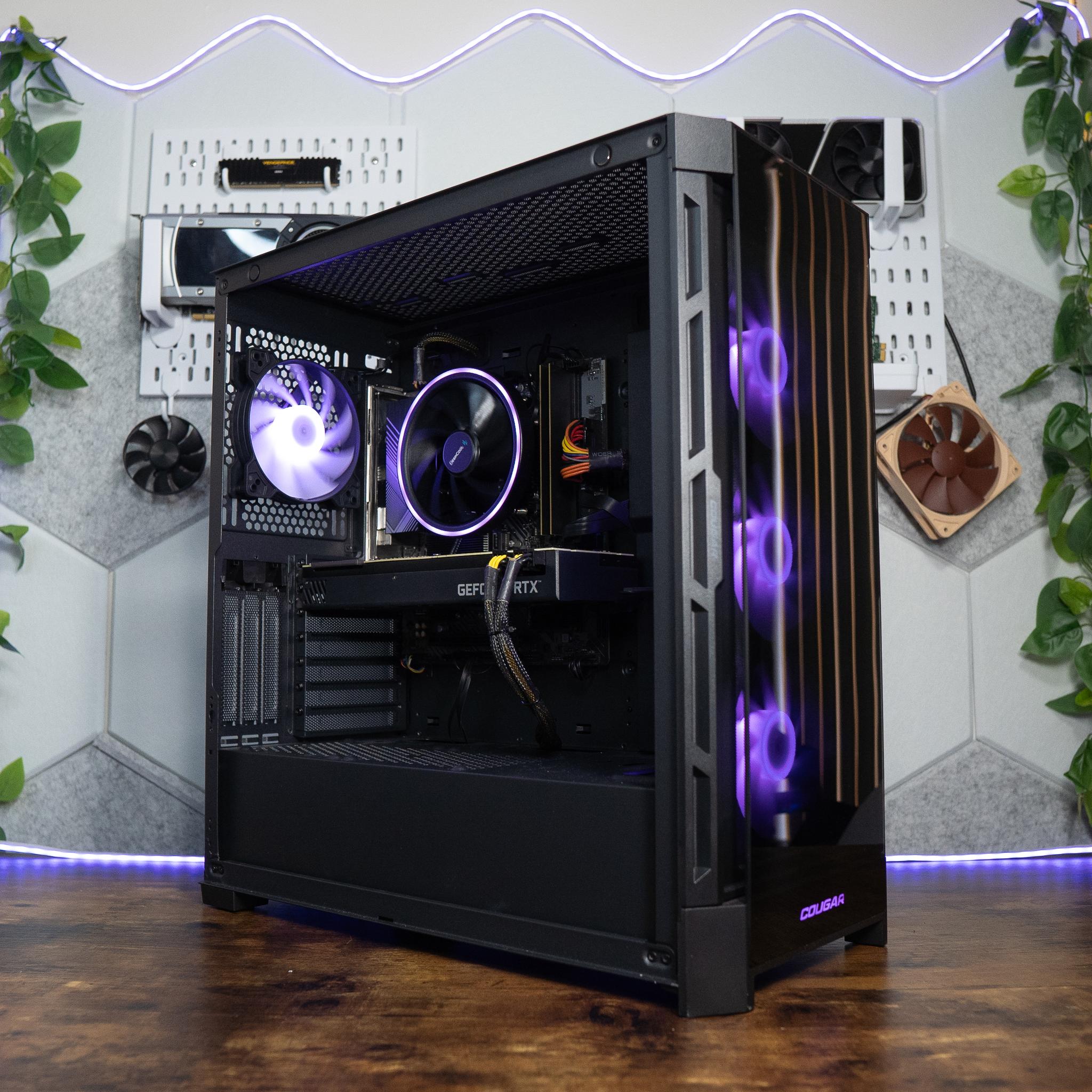 🍬🐾 | PNY RTX 2080 SUPER 8GB | RYZEN 5 7500F | 32GB DDR5 RAM | 1TB NVME SSD + 1TB HDD | Candy Cougar