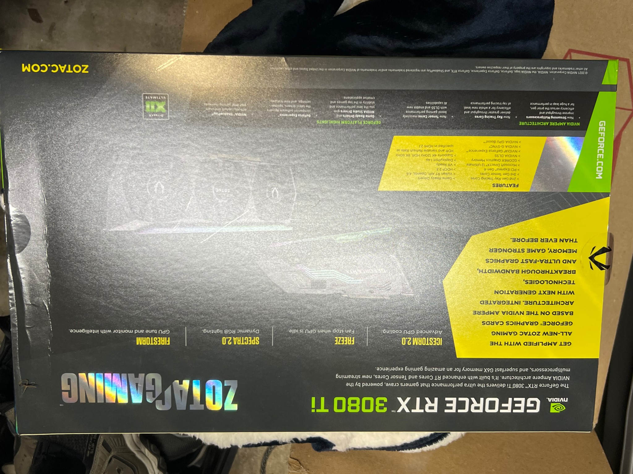ZOTAC 3080 trinty ti