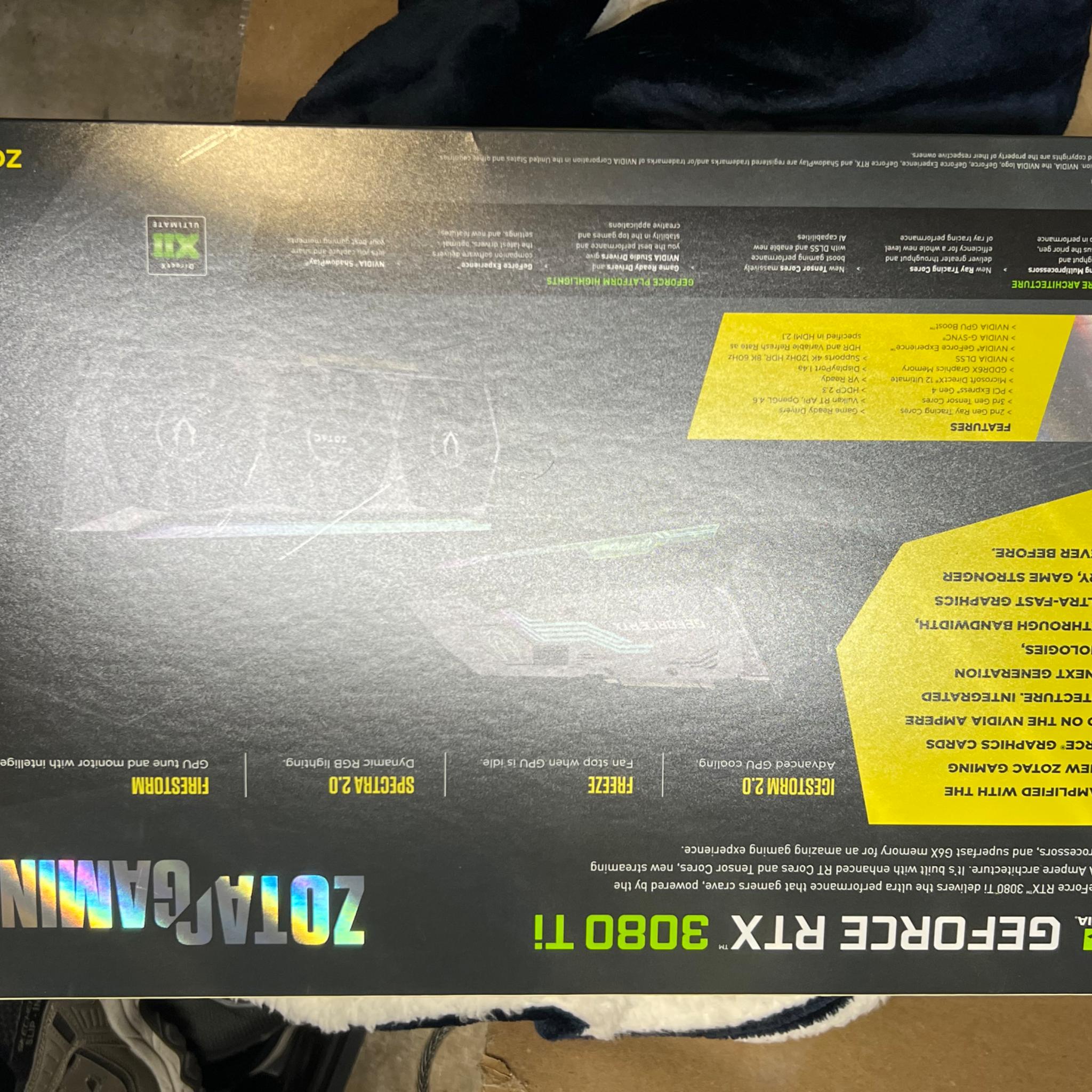 ZOTAC 3080 trinty ti