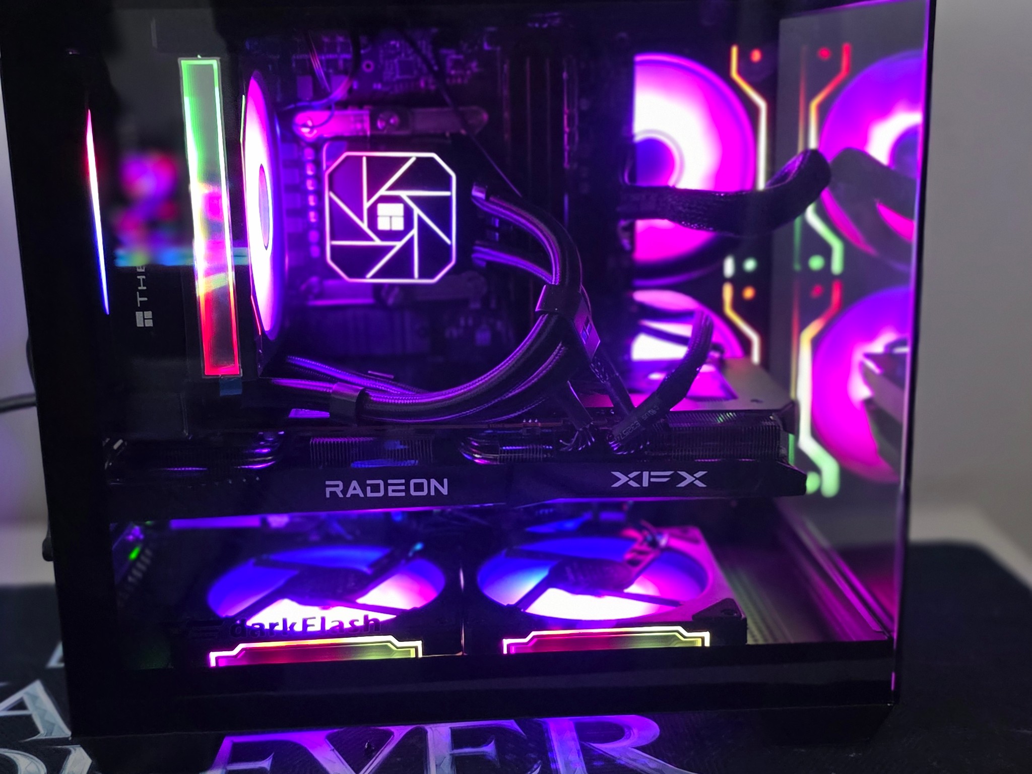 Gaming PC – 6700 XT | 32GB RAM | 1.5TB SDD+HDD | 12th Gen | RGB Liquid Cooled