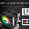 Thermalright Peerless Assassin 120 ARGB Black V3 CPU Air Cooler Dual TL-P12-S Fans for Intel and AMD