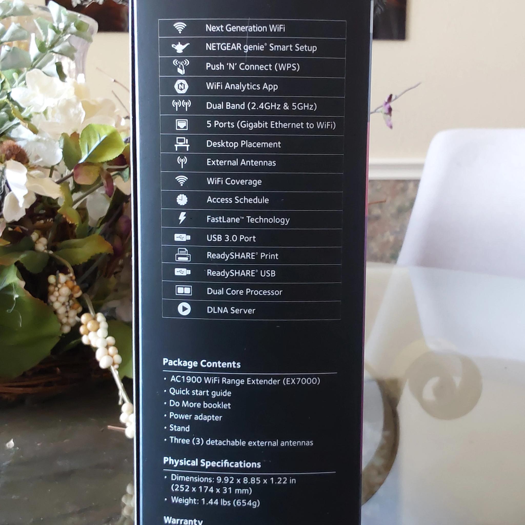 NETGEAR Nighthawk WiFi Mesh Range Extender EX7000