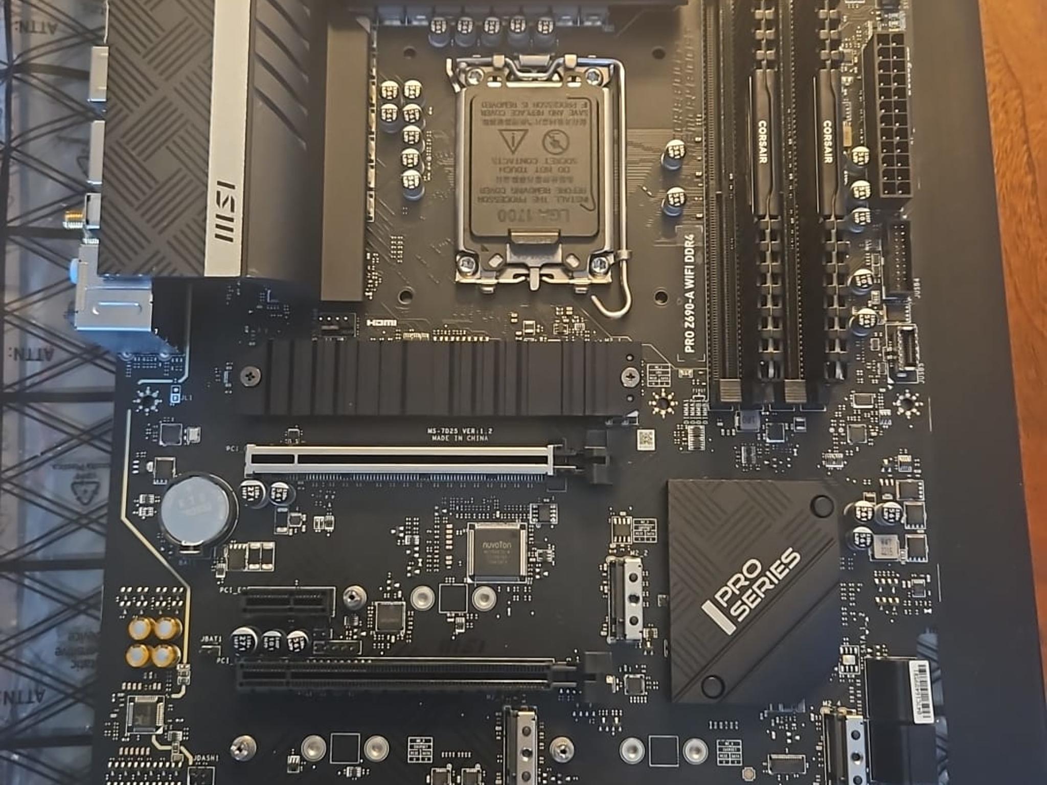 MSI Z790-A LGA 1700 Wifi motherboard bundle