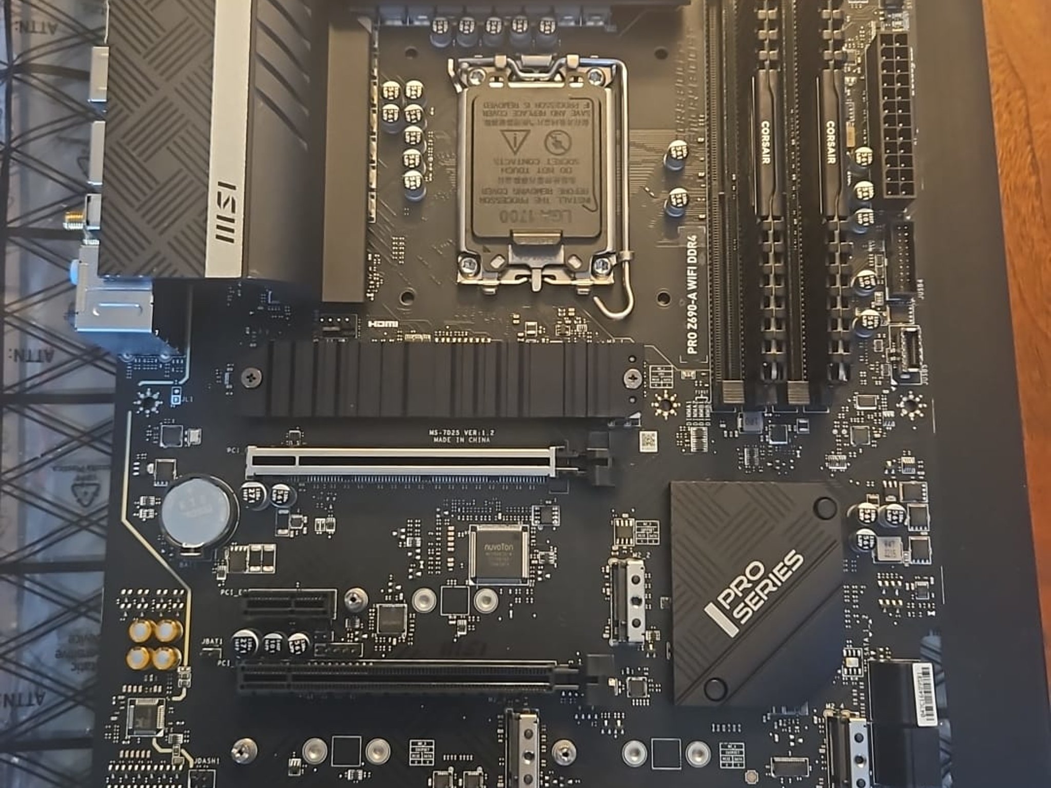 MSI Z790-A LGA 1700 Wifi motherboard bundle