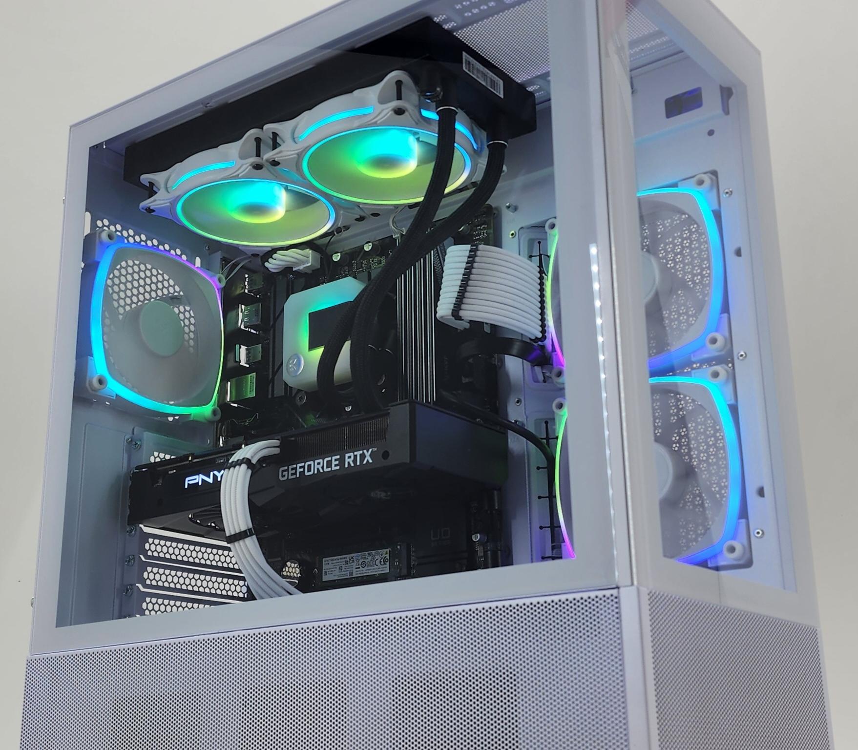 Gaming PC i7-10700K 32GB RAM 1TB SSD RTX 3060 Ti 8GB Windows 11 Computer