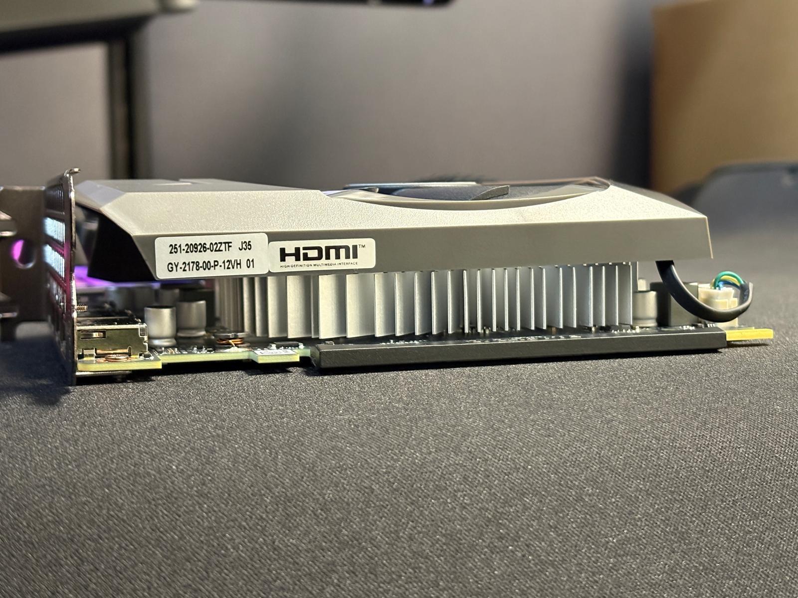 USED IN GOOD CONDITION W/ TEST REPORT - ZOTAC GAMING GeForce RTX 3050 6GB GDDR6 Solo 96-bit
