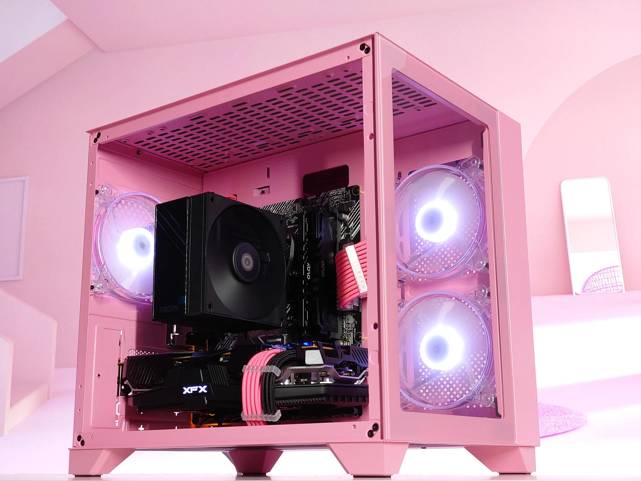 🩷🧁Buu Gaming PC🍧AMD RX 5700 XT 8GB 🍧AMD Ryzen 5 3600 6 core🍧16GB DDR4🍧1TB SSD