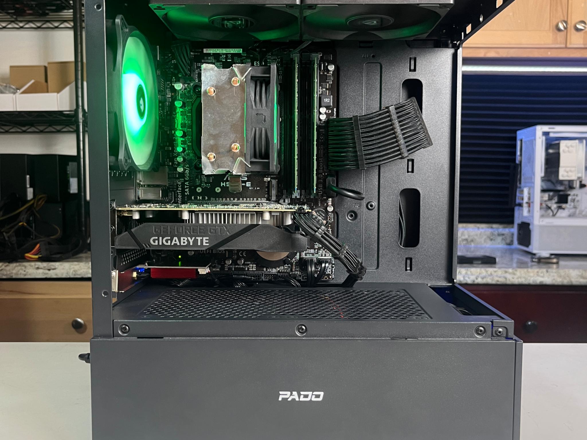 🟢⚫️ | Budget RGB Gaming PC | i7-4770* + GTX 1650 4GB | WiFi | 16GB
