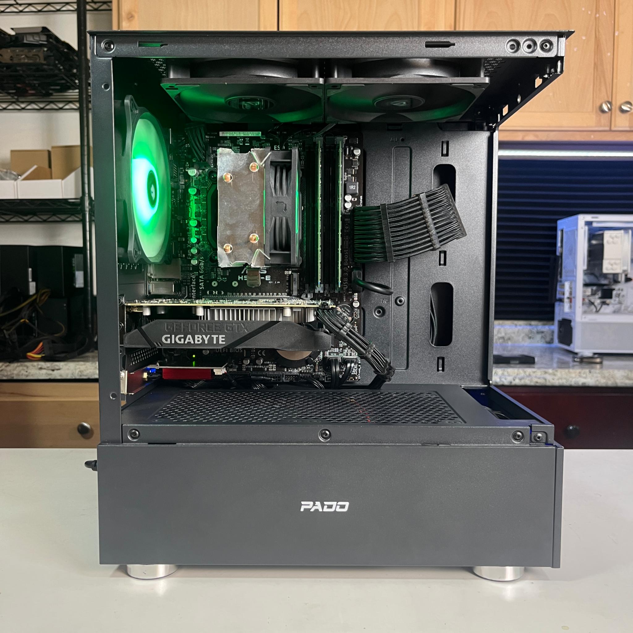 🟢⚫️ | Budget RGB Gaming PC | i7-4770* + GTX 1650 4GB | WiFi | 16GB