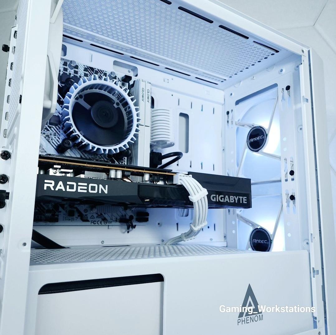 🤍🤍1080p Gaming | RX 6600 | Core i3 12100T | 16GB 5200MHz DDR5 | 1TB M.2 NVMe