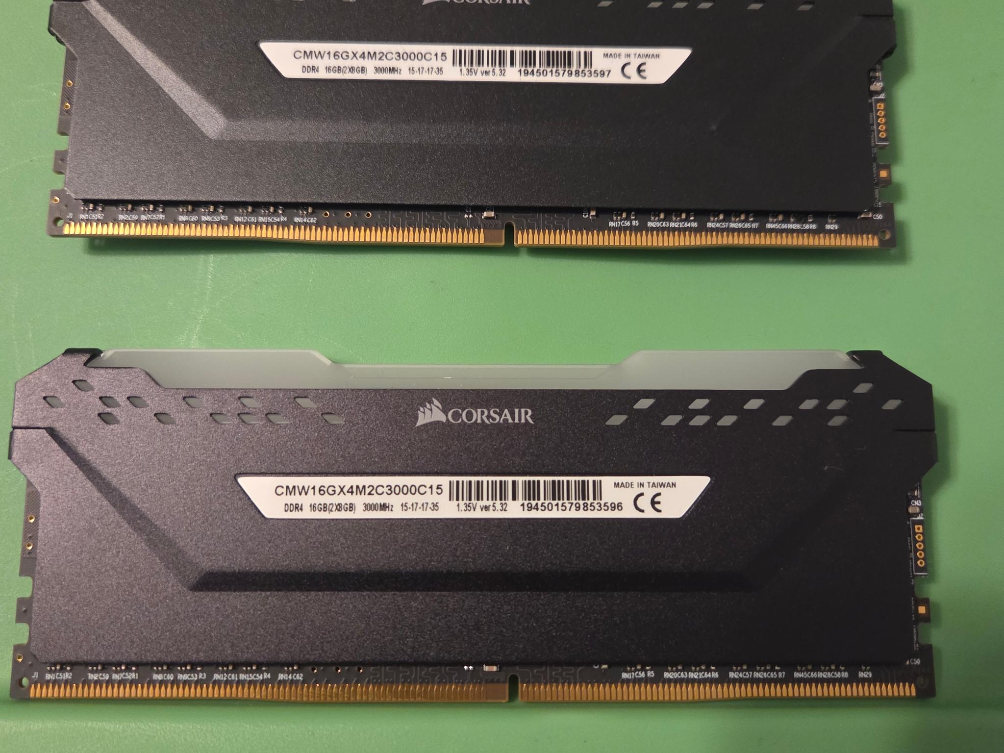 Corsair vengeance RGB PRO 16gb kit 3000mhz cl 15