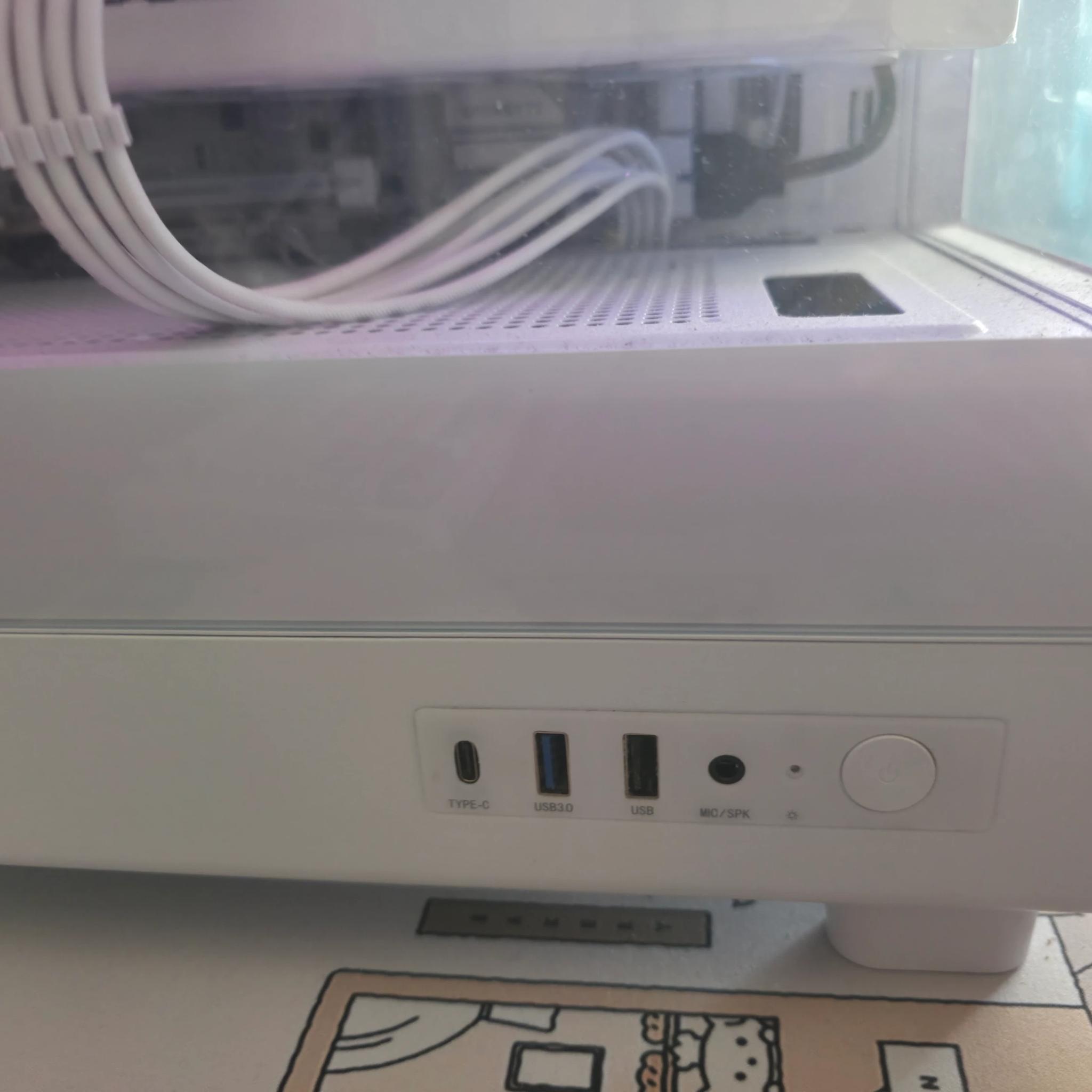 Custom Gaming PC Build:rx 9060xt 16GB, amd ryzen 5 7600x, 32GB RAM, 2TB ssd, fully modular PSU.
