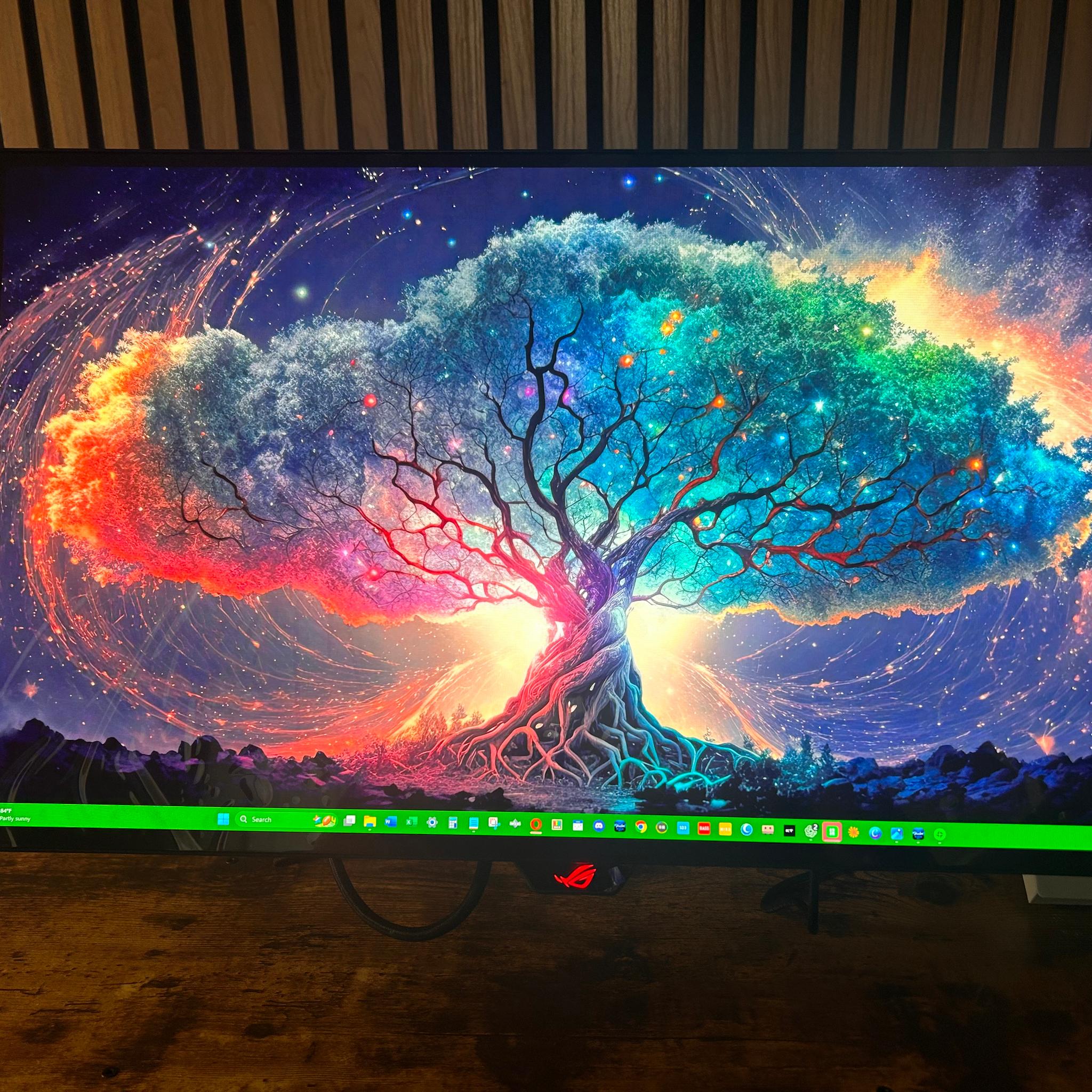 ASUS ROG Strix OLED 27" (240hz) 2K WQHD (2560x1440) 240Hz Gaming Monitor (XG27AQDMG) (0 HOURS USED)