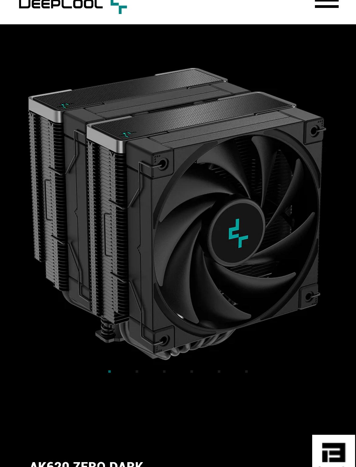 DeepCool AK620 Zero Dark CPU Cooler