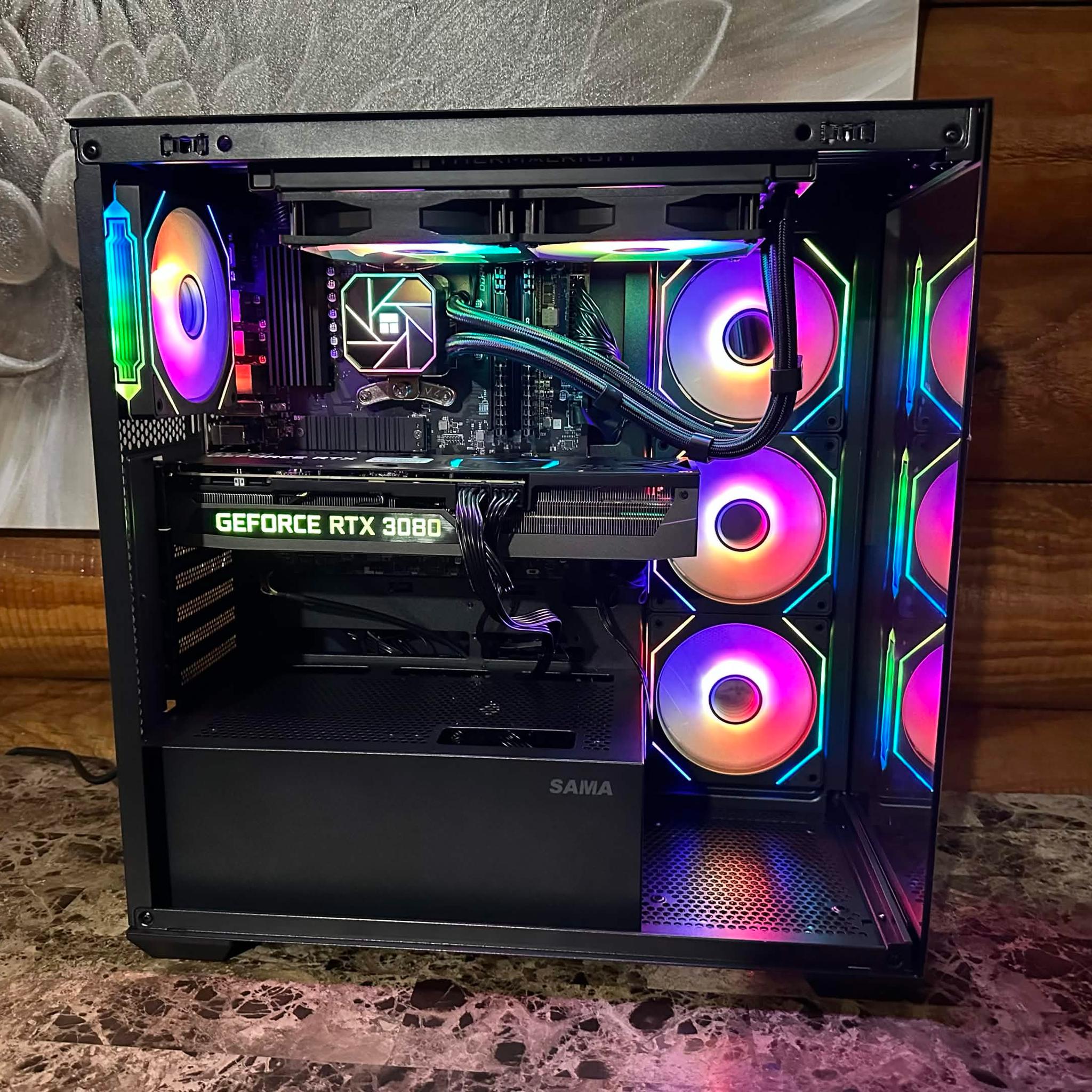 Ryzen 7 5700X3D Gaming PC!! | RTX 3080 10GB | 16GB RAM | 1TB NVMe SSD | Windows 11 ARGB Computer