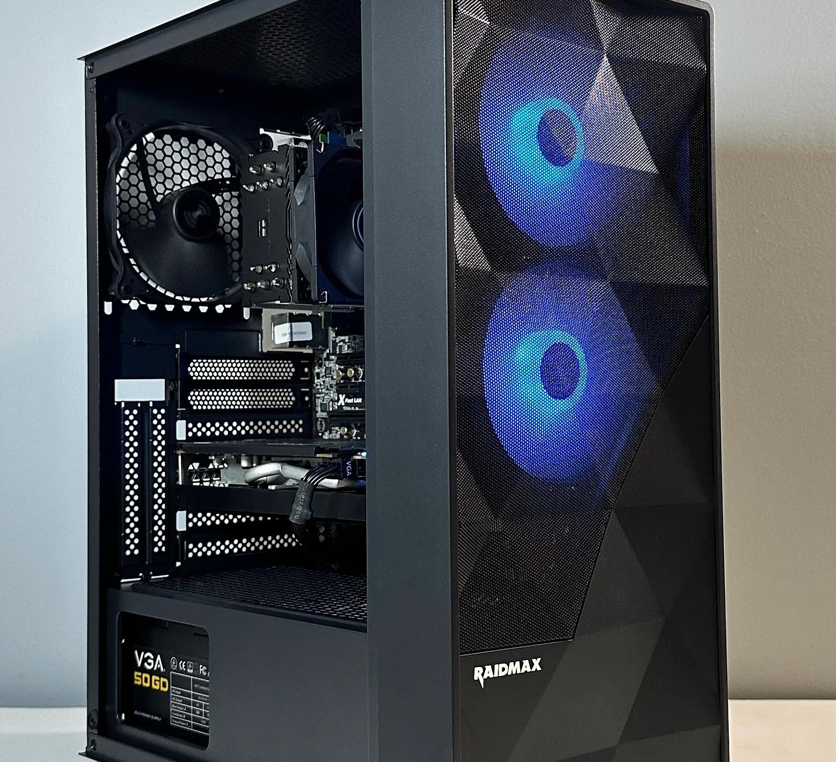 RX 580 8GB | INTEL i7-3820 | 16GB RAM | 480GB SSD | Custom RGB Gaming PC WIFI WIN10