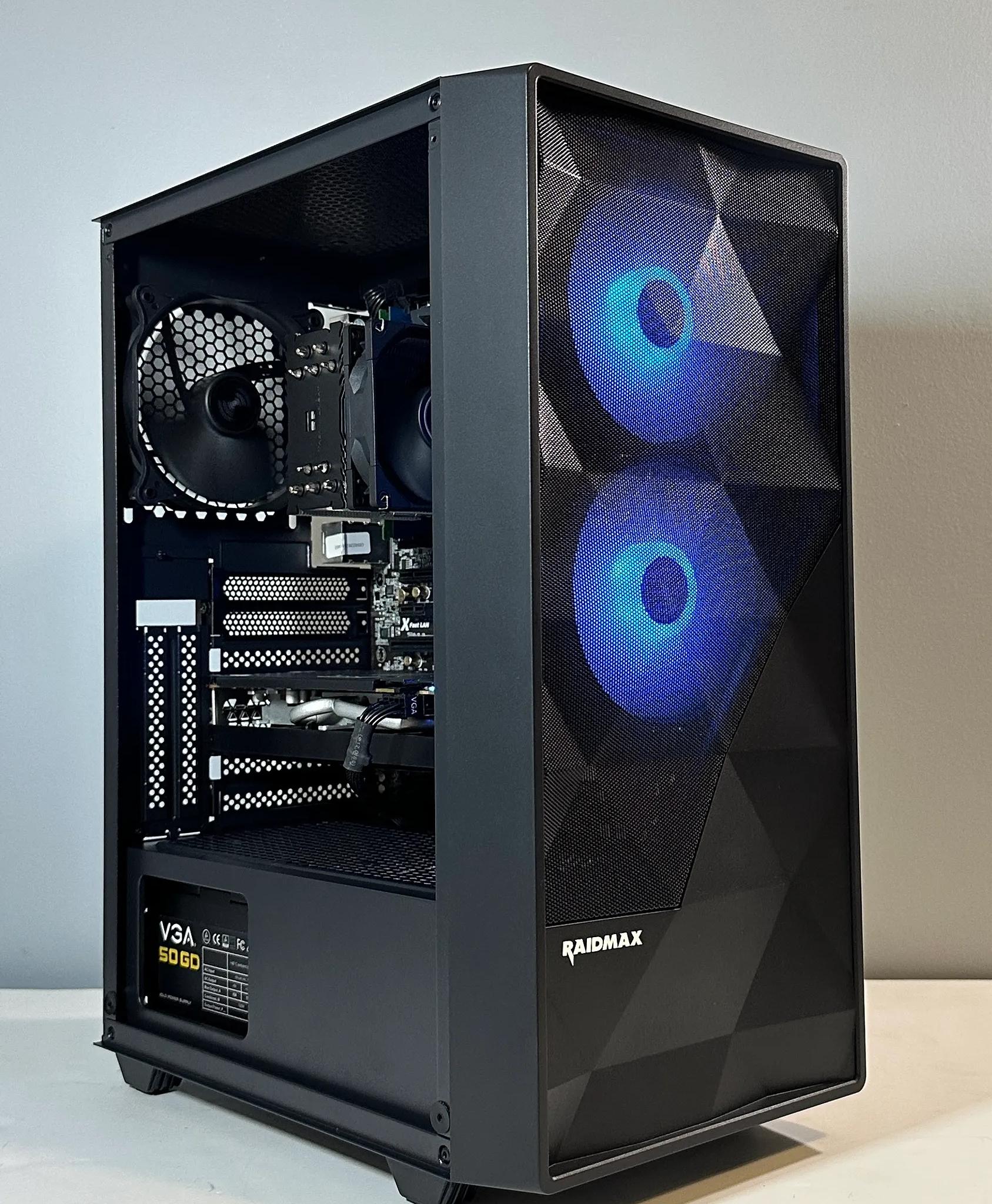 RX 580 8GB | INTEL i7-3820 | 16GB RAM | 480GB SSD | Custom RGB Gaming PC WIFI WIN10