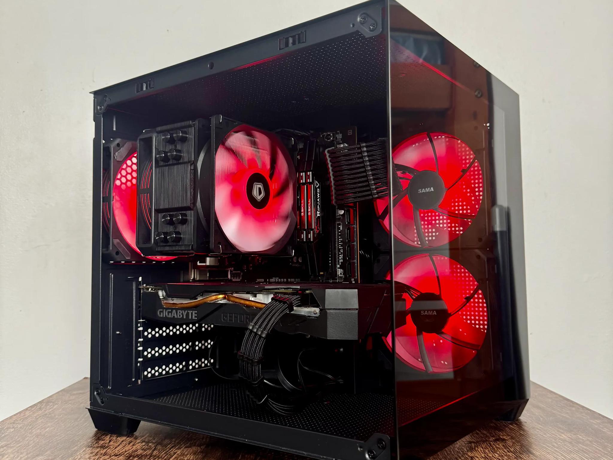 🖤Black🖤 Budget Gaming PC (Ryzen 5 2600 + RTX 2060 Super + 16gb Ram)