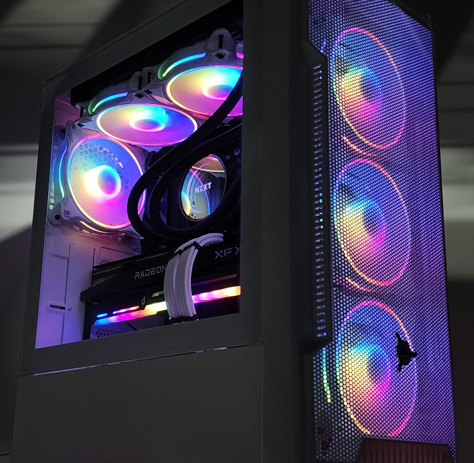 Gaming PC Ryzen 7 7700 16GB RAM 1TB SSD RX 6700 10GB Windows 11 Computer
